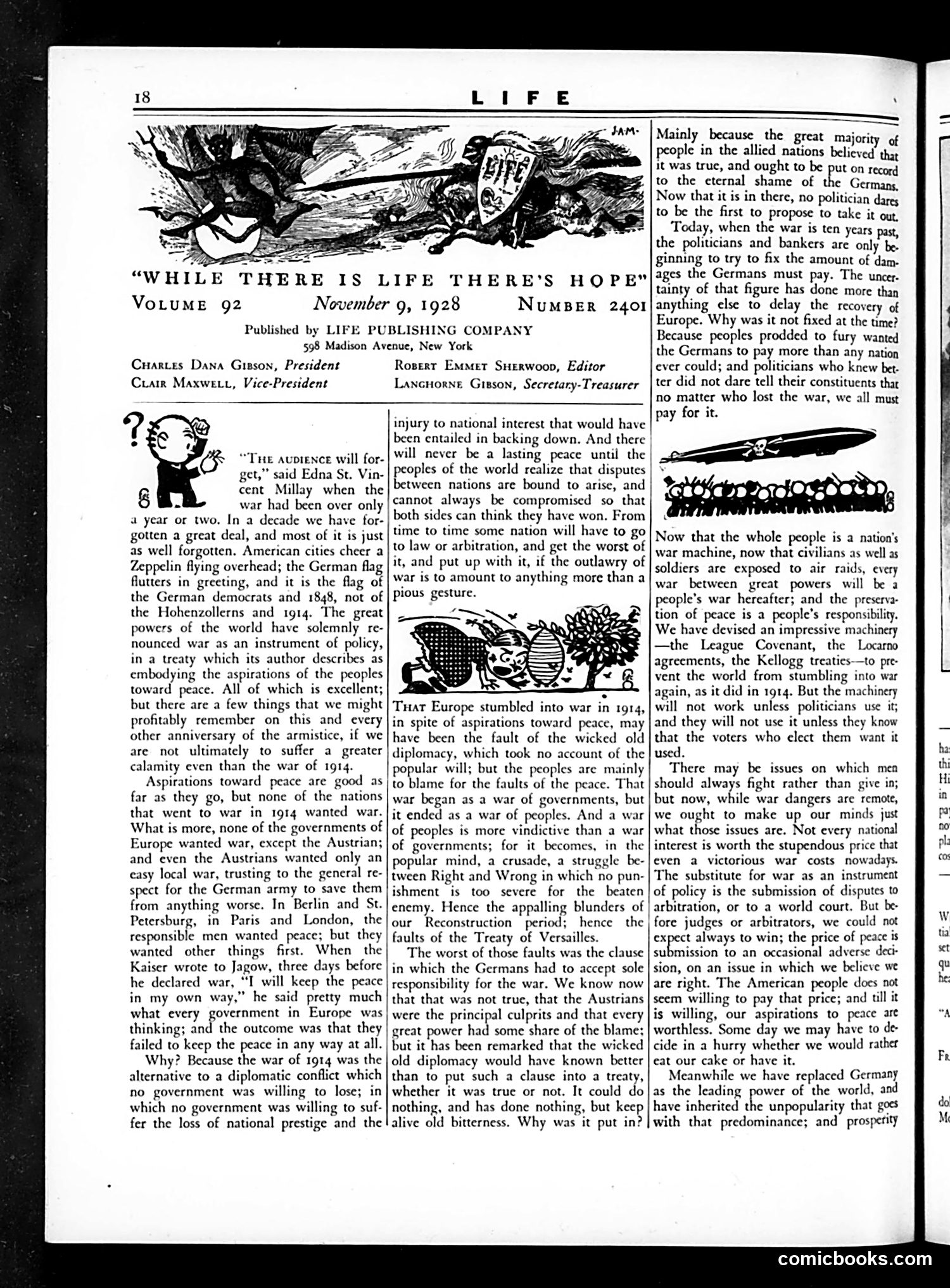 Life — November 9, 1928 — page 20 of 52