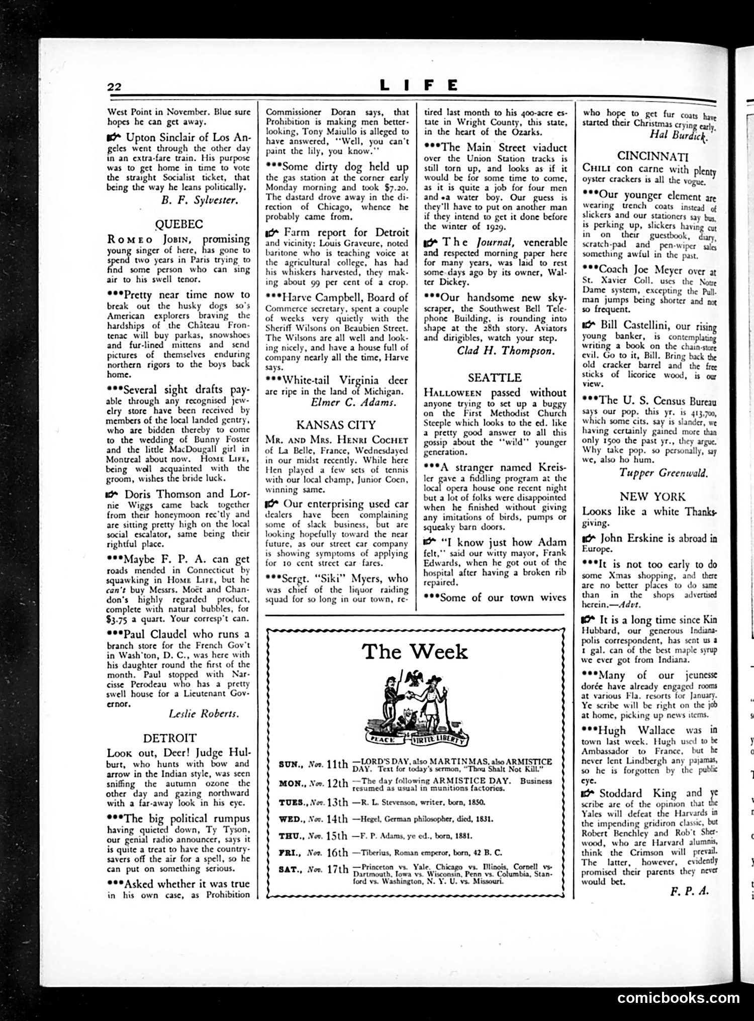 Life — November 9, 1928 — page 24 of 52
