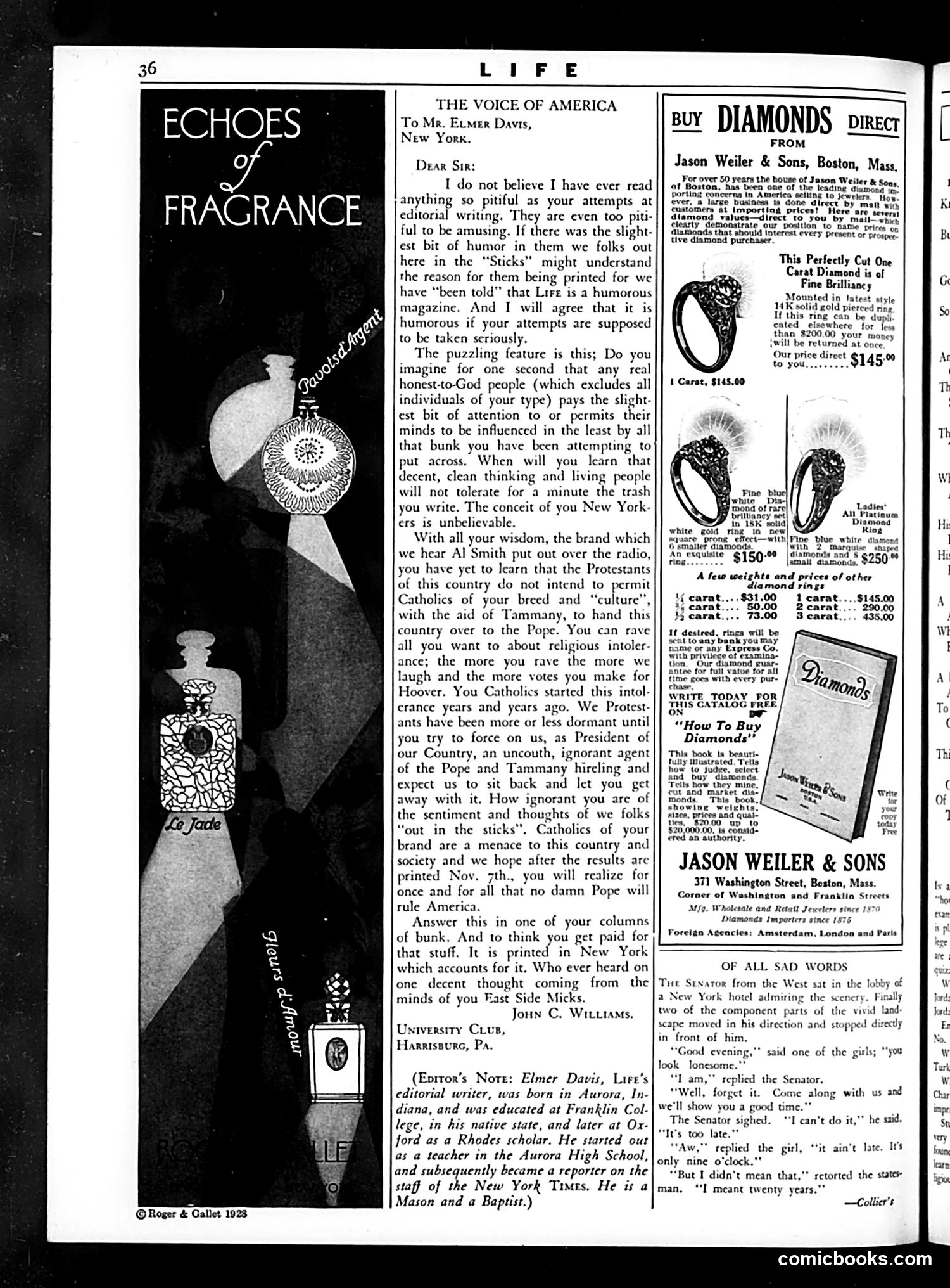 Life — November 9, 1928 — page 38 of 52