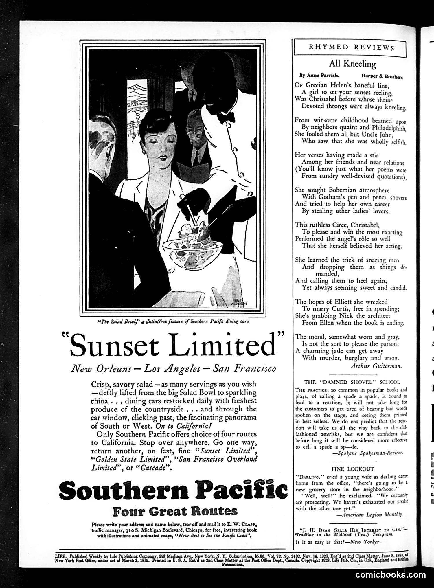 Life — November 16, 1928 — page 4 of 44