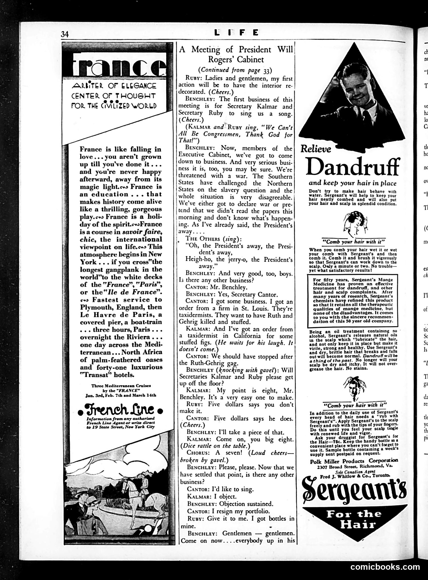 Life — November 16, 1928 — page 36 of 44