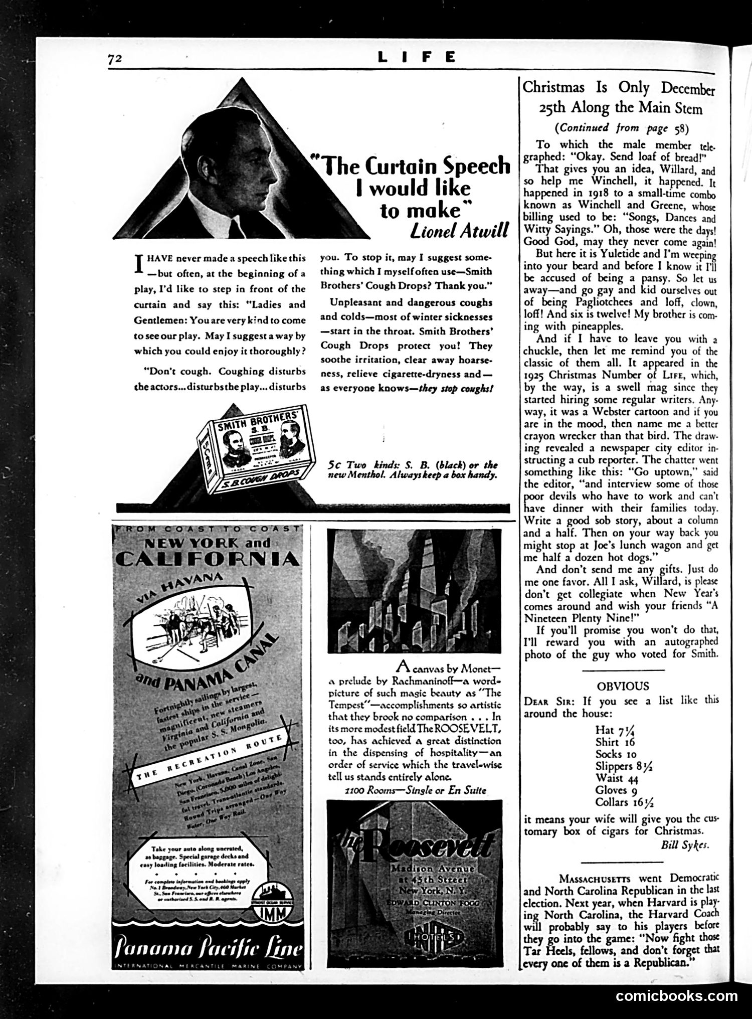 Life — December 7, 1928 — page 58 of 64