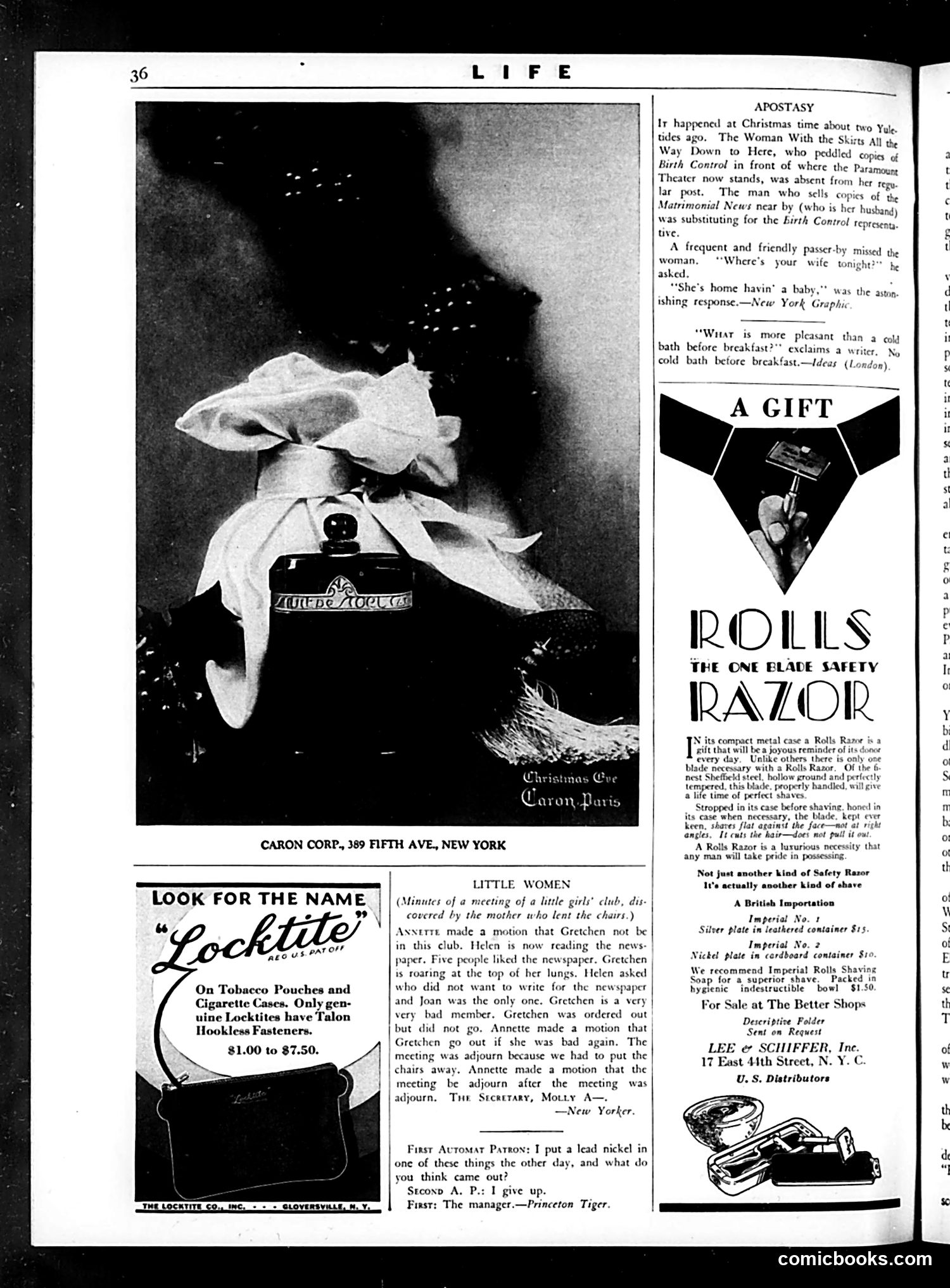 Life — December 14, 1928 — page 38 of 48