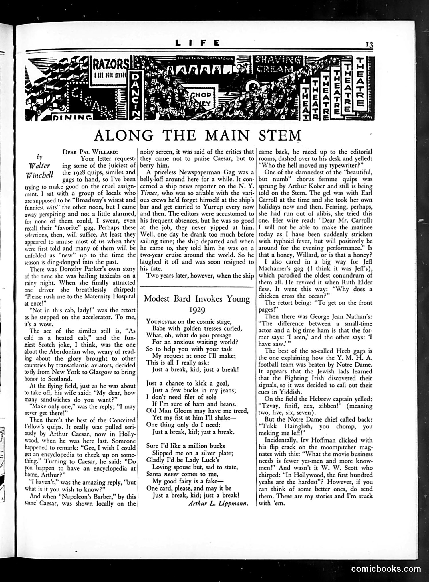 Life — December 28, 1928 — page 15 of 37