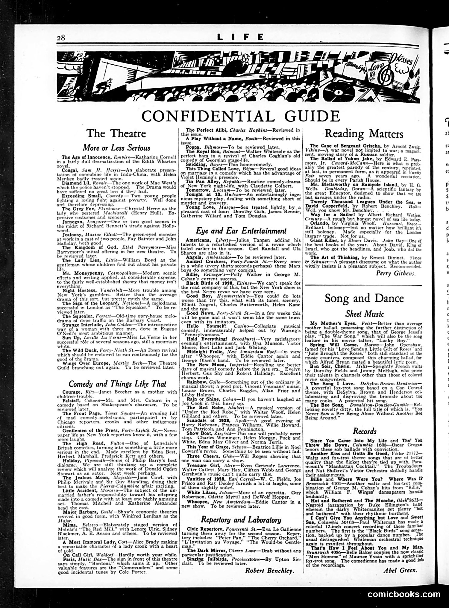 Life — December 28, 1928 — page 30 of 37