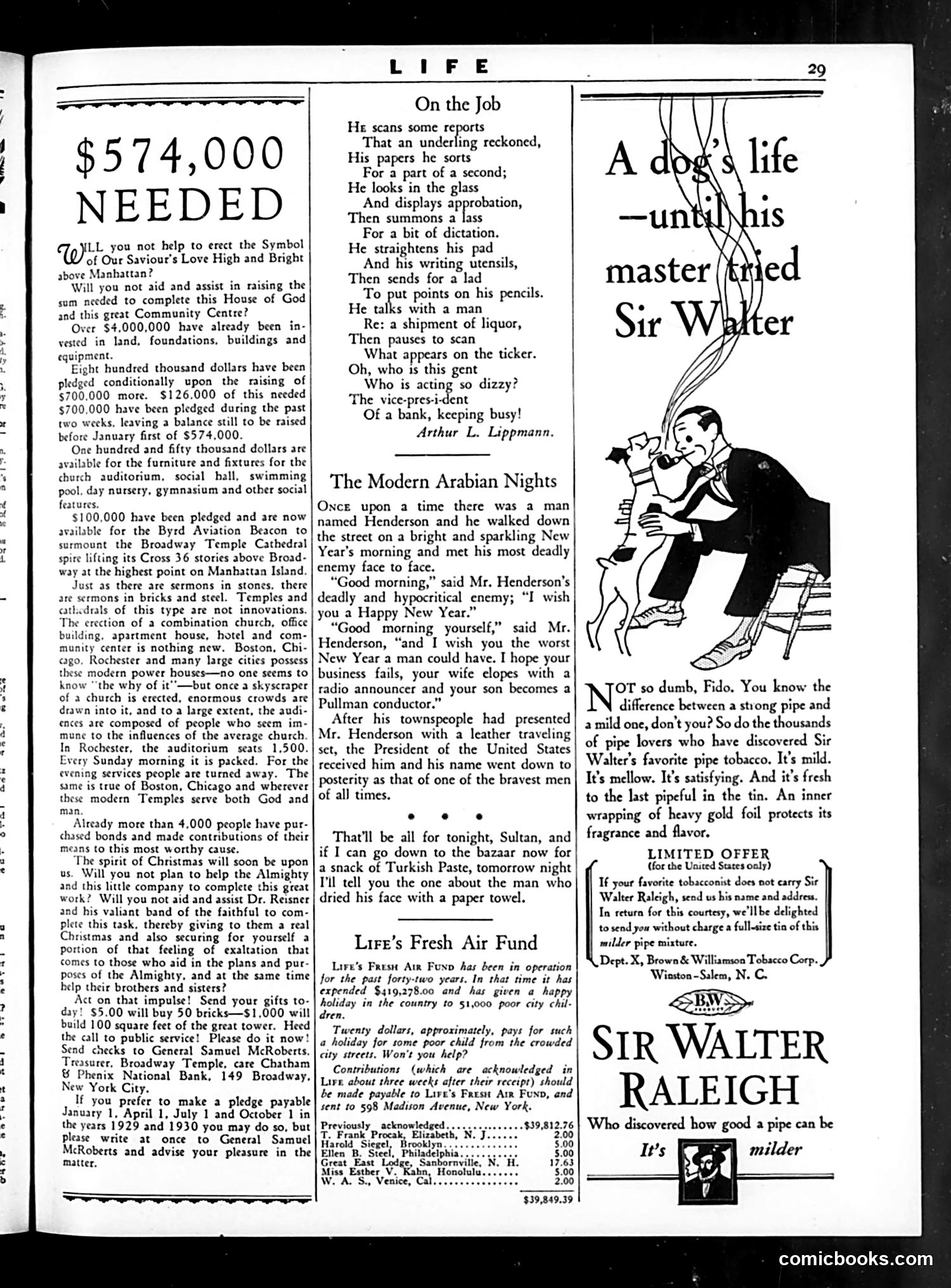 Life — December 28, 1928 — page 31 of 37