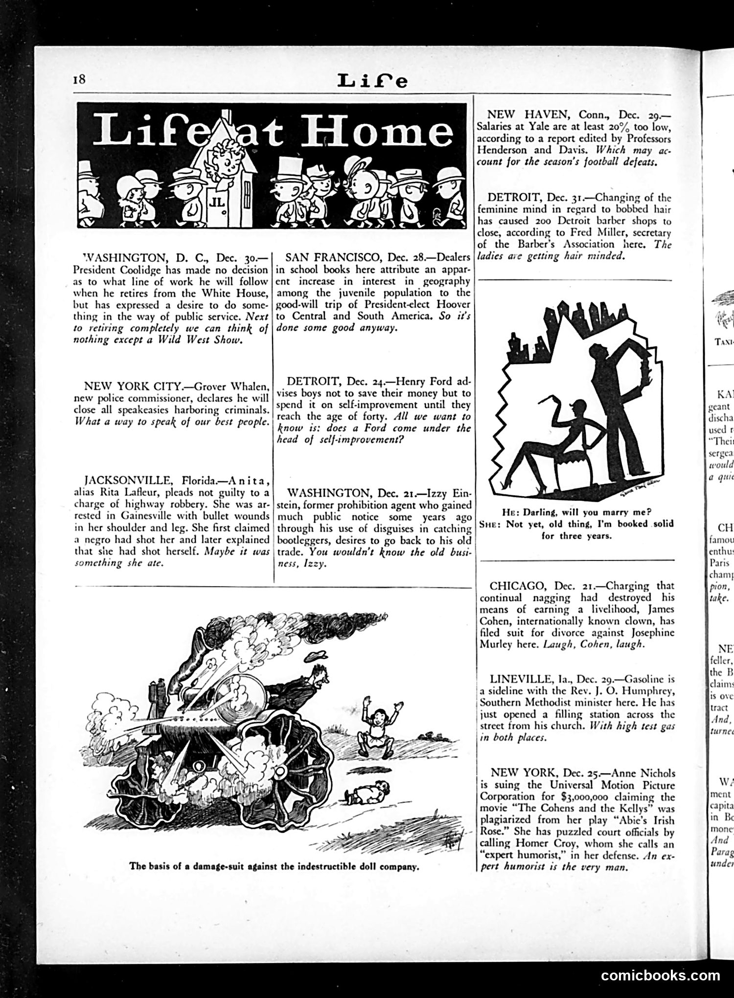 Life — January 11, 1929 — page 20 of 36