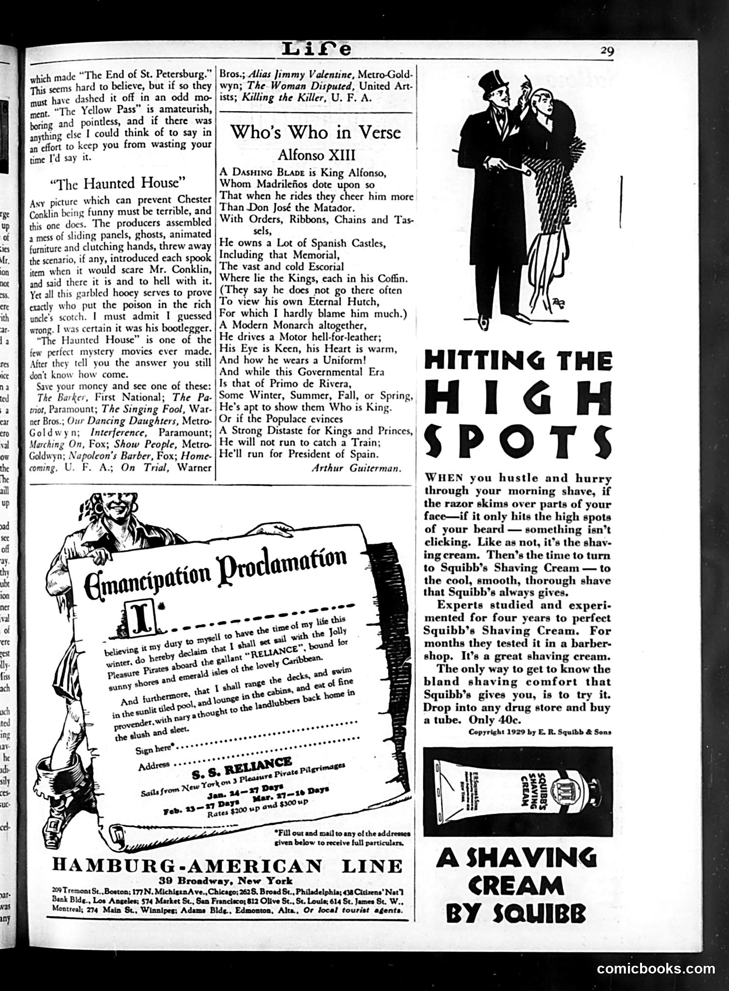 Life — January 11, 1929 — page 31 of 36