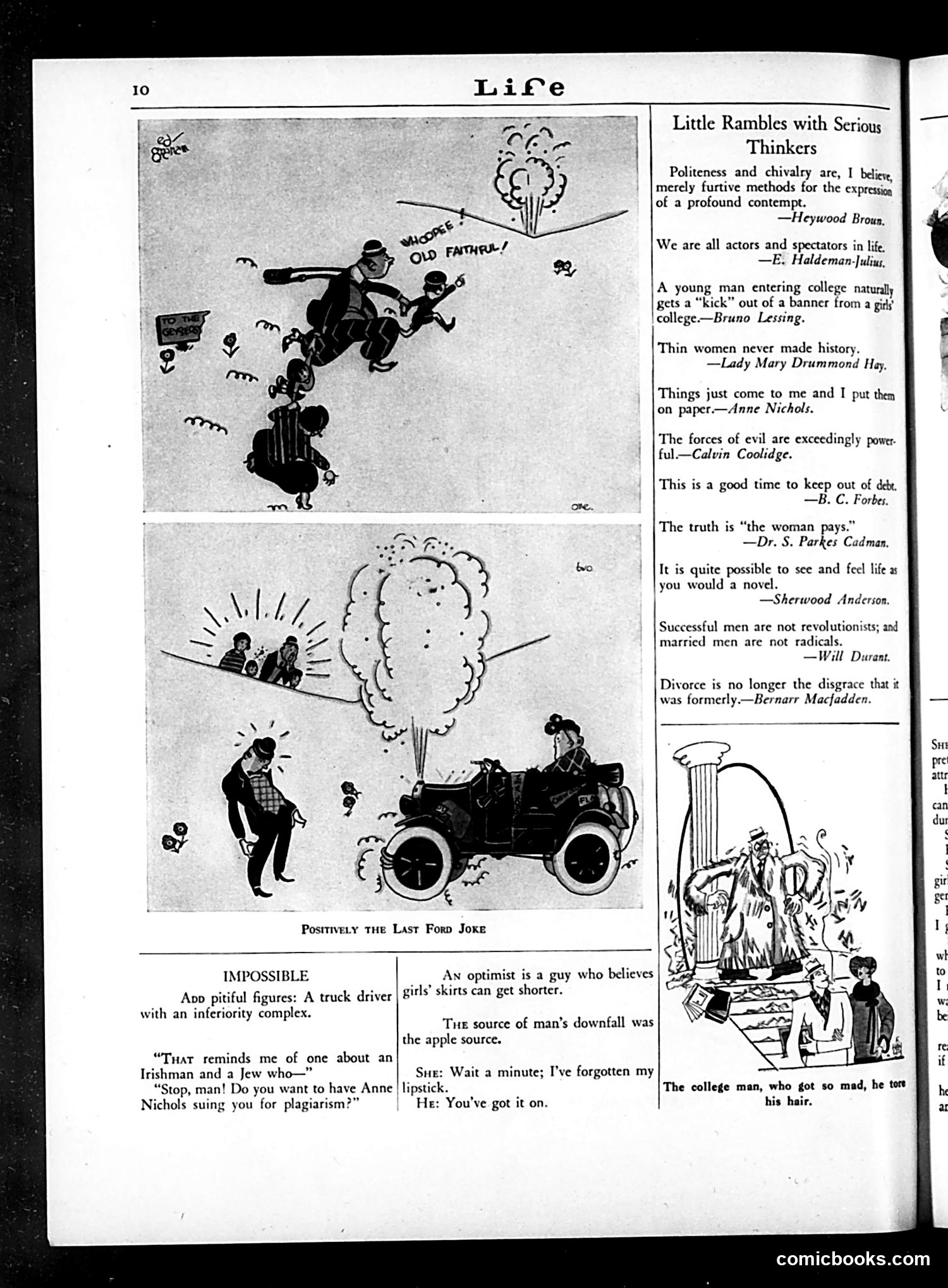 Life — January 18, 1929 — page 12 of 44
