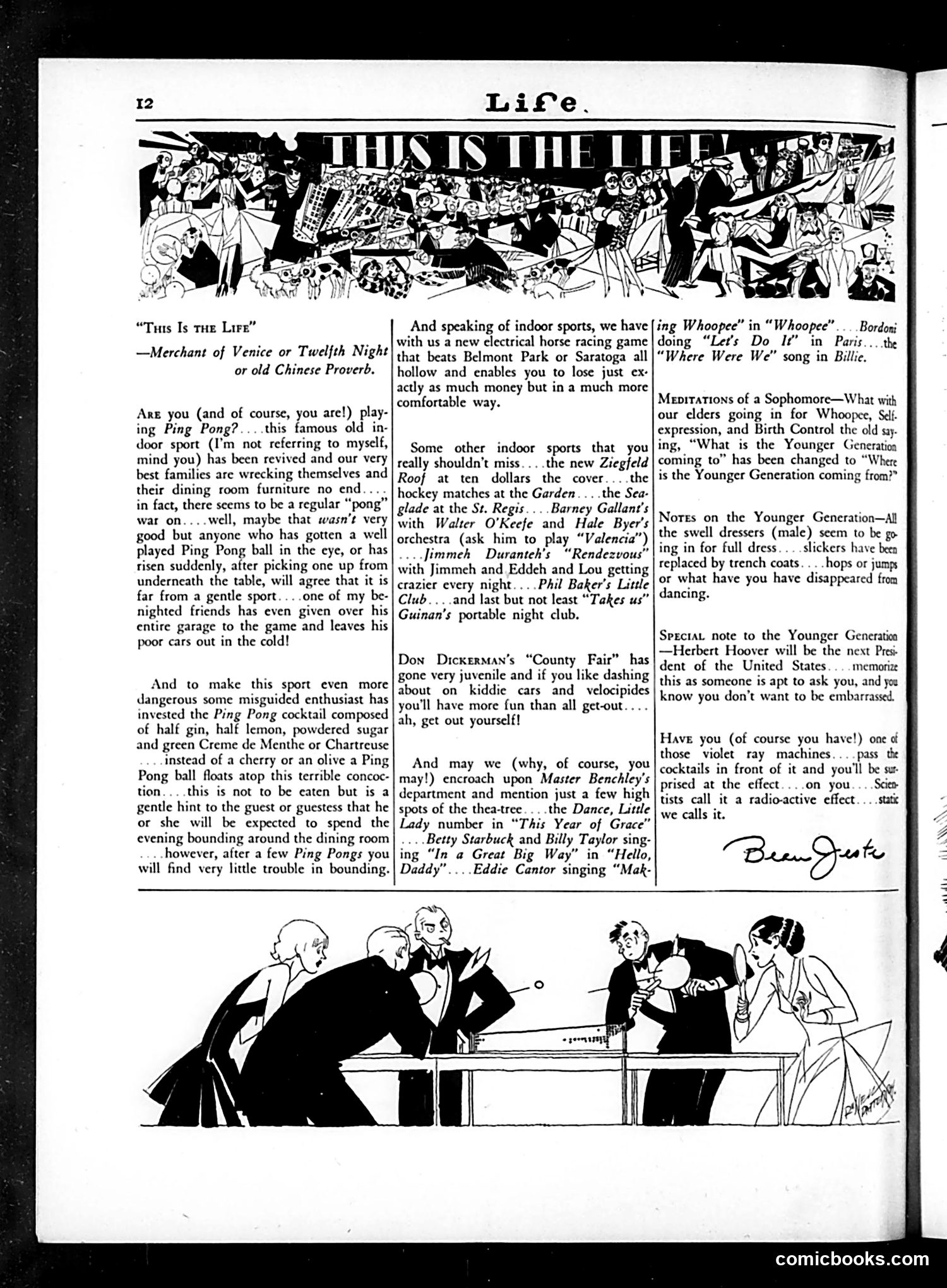 Life — January 18, 1929 — page 14 of 44