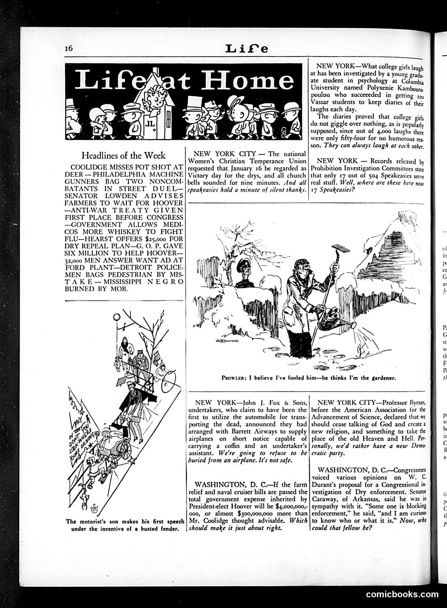 Life — January 18, 1929 — page 18 of 44