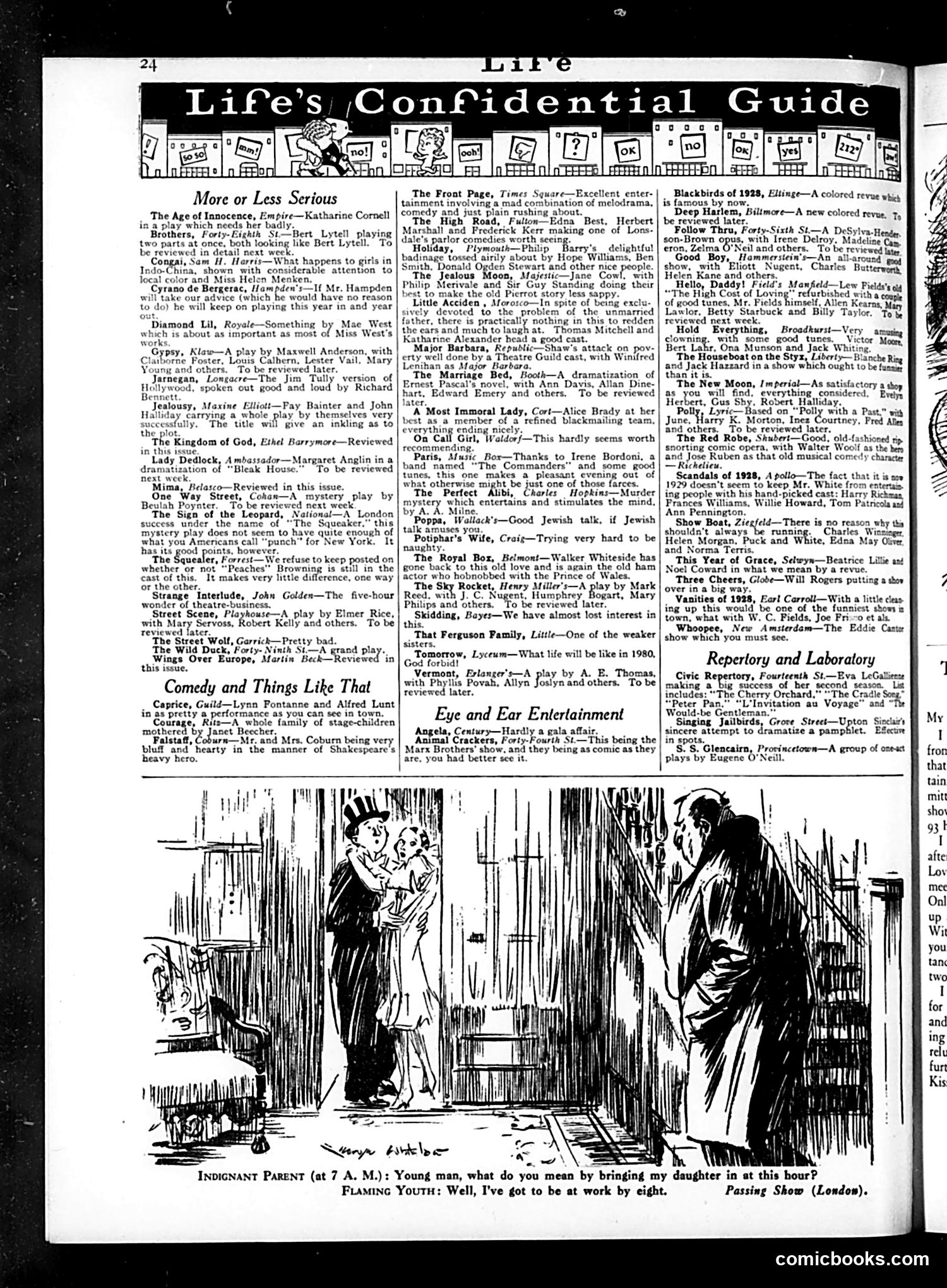 Life — January 18, 1929 — page 26 of 44
