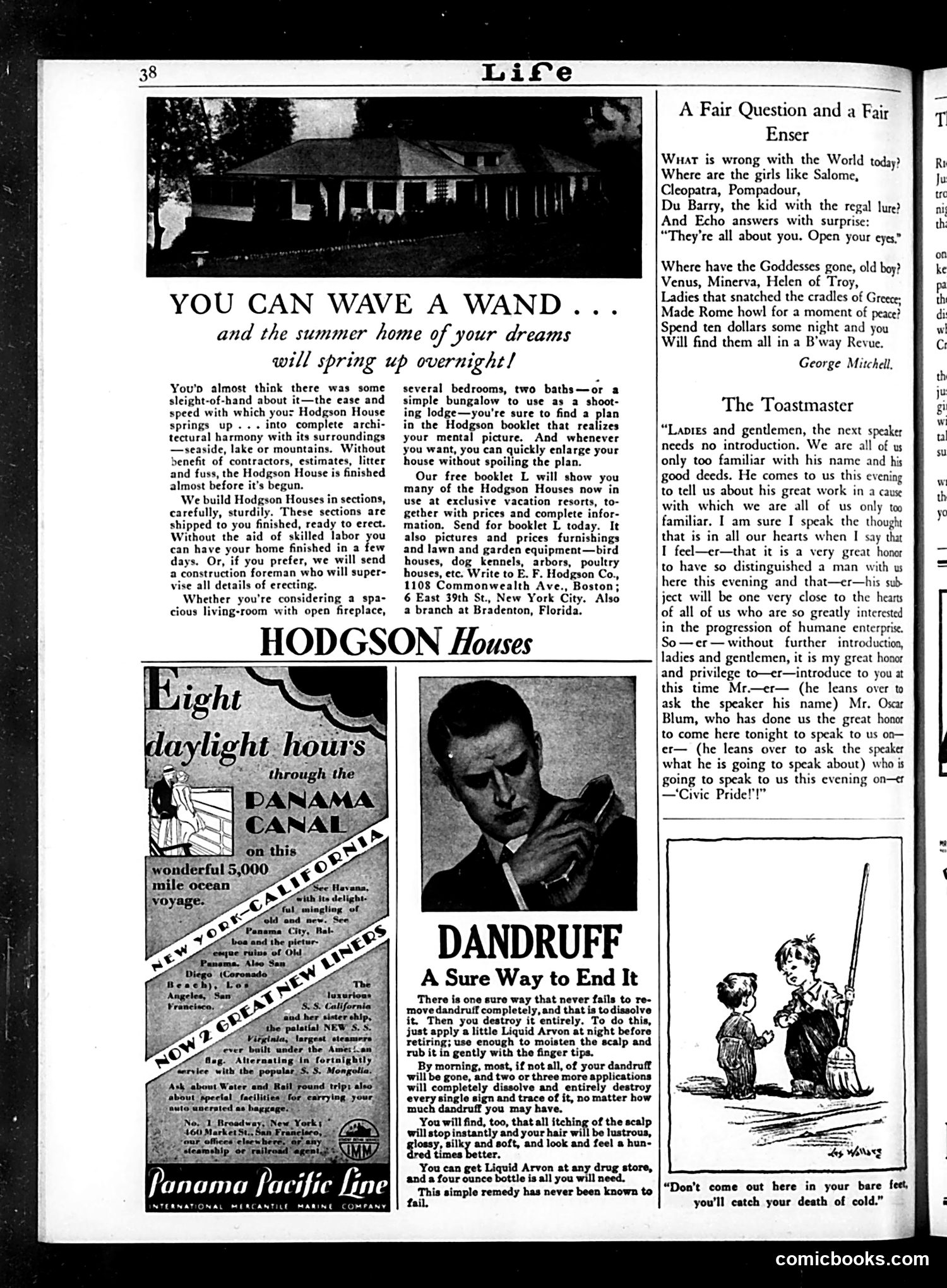 Life — January 18, 1929 — page 40 of 44