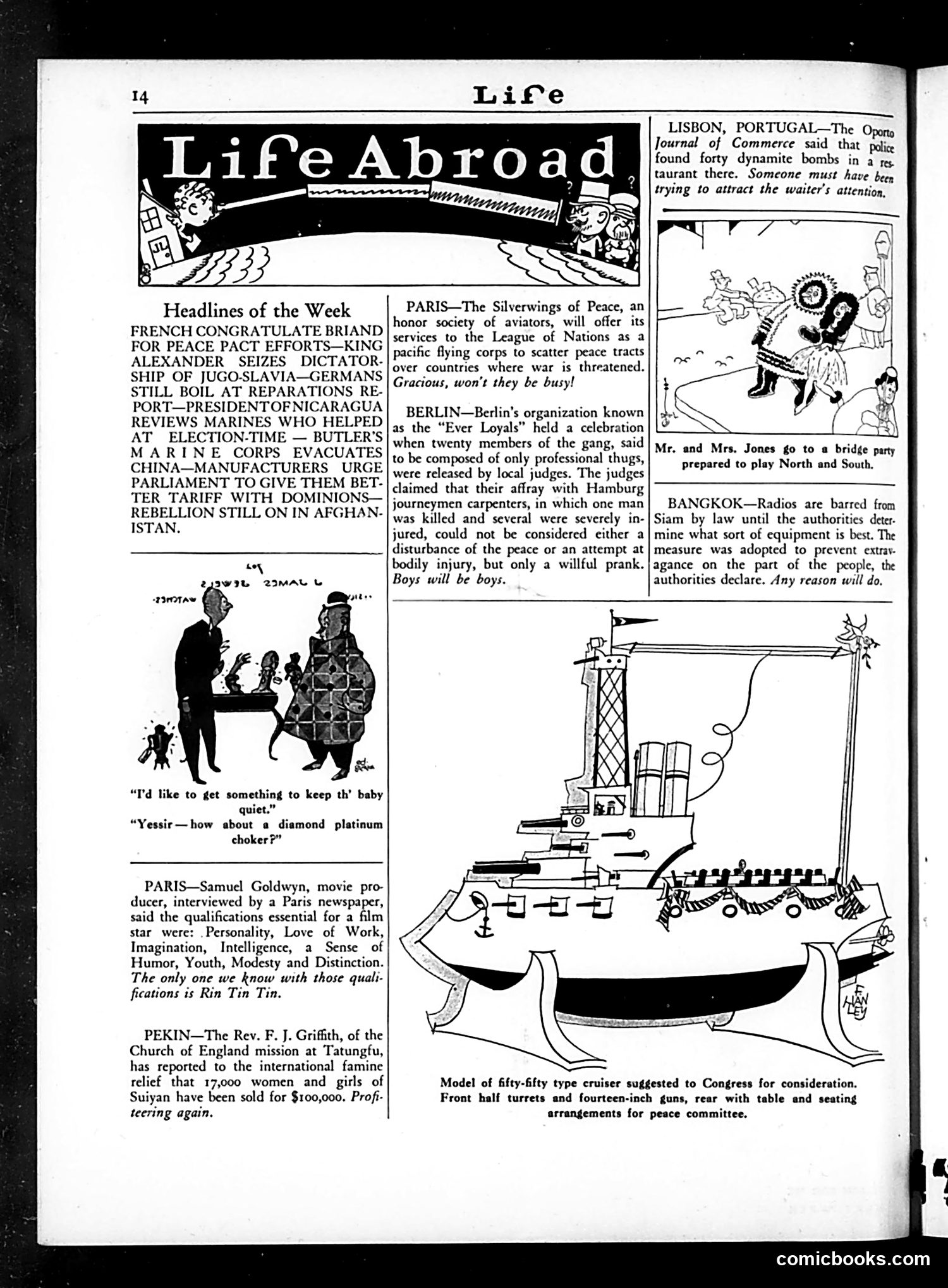 Life — January 25, 1929 — page 16 of 36