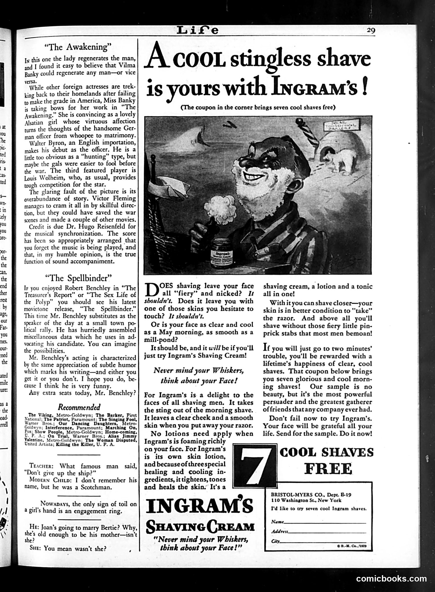 Life — January 25, 1929 — page 31 of 36