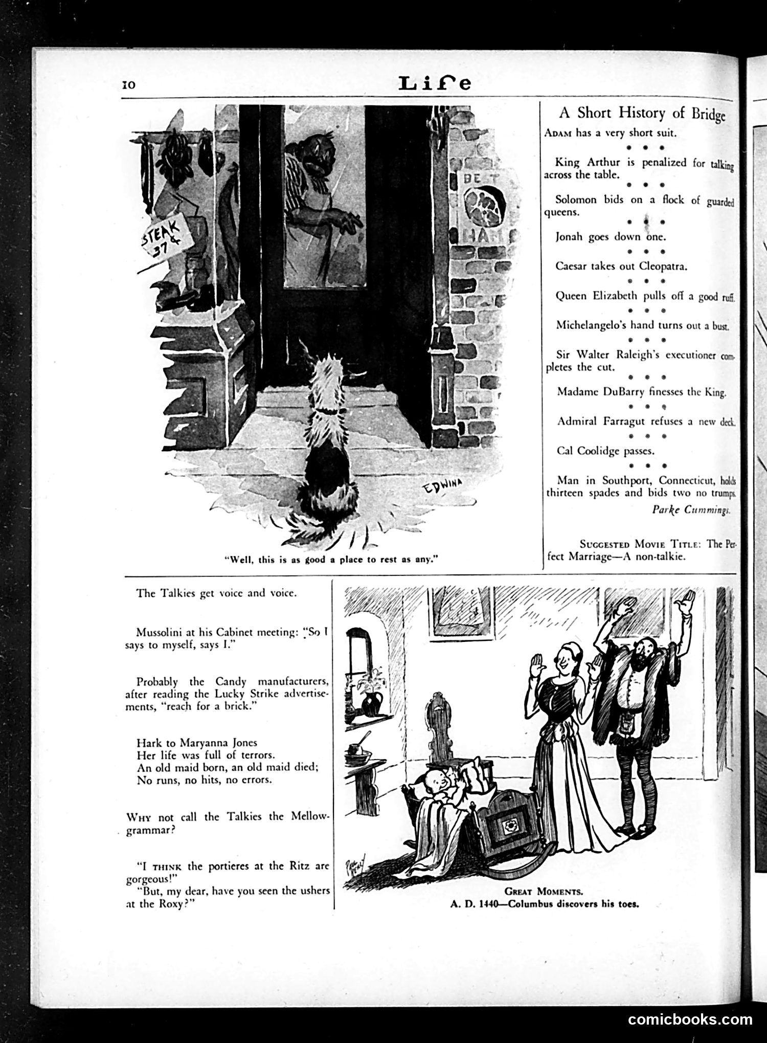 Life — February 1, 1929 — page 12 of 40