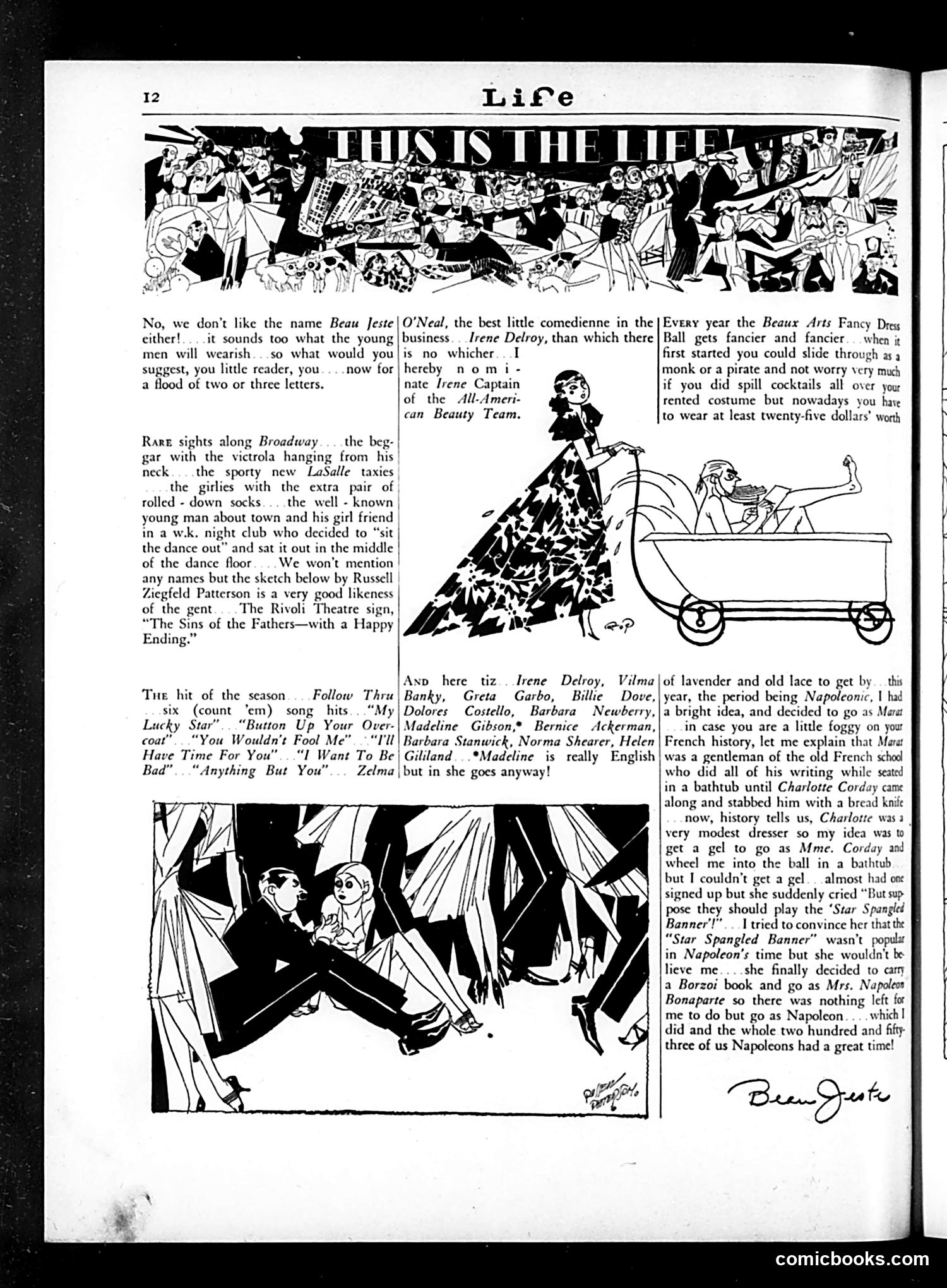 Life — February 1, 1929 — page 14 of 40