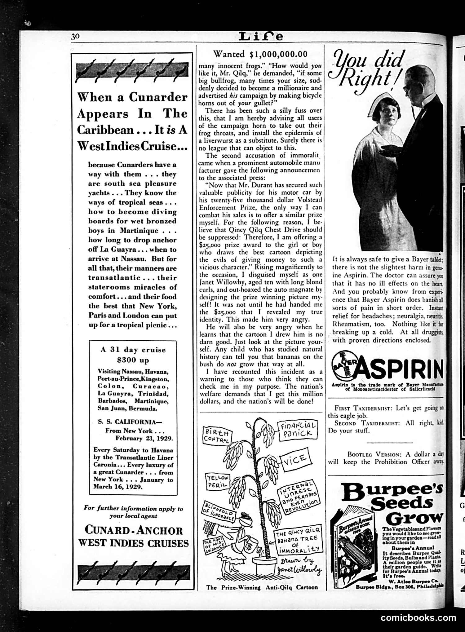 Life — February 1, 1929 — page 32 of 40