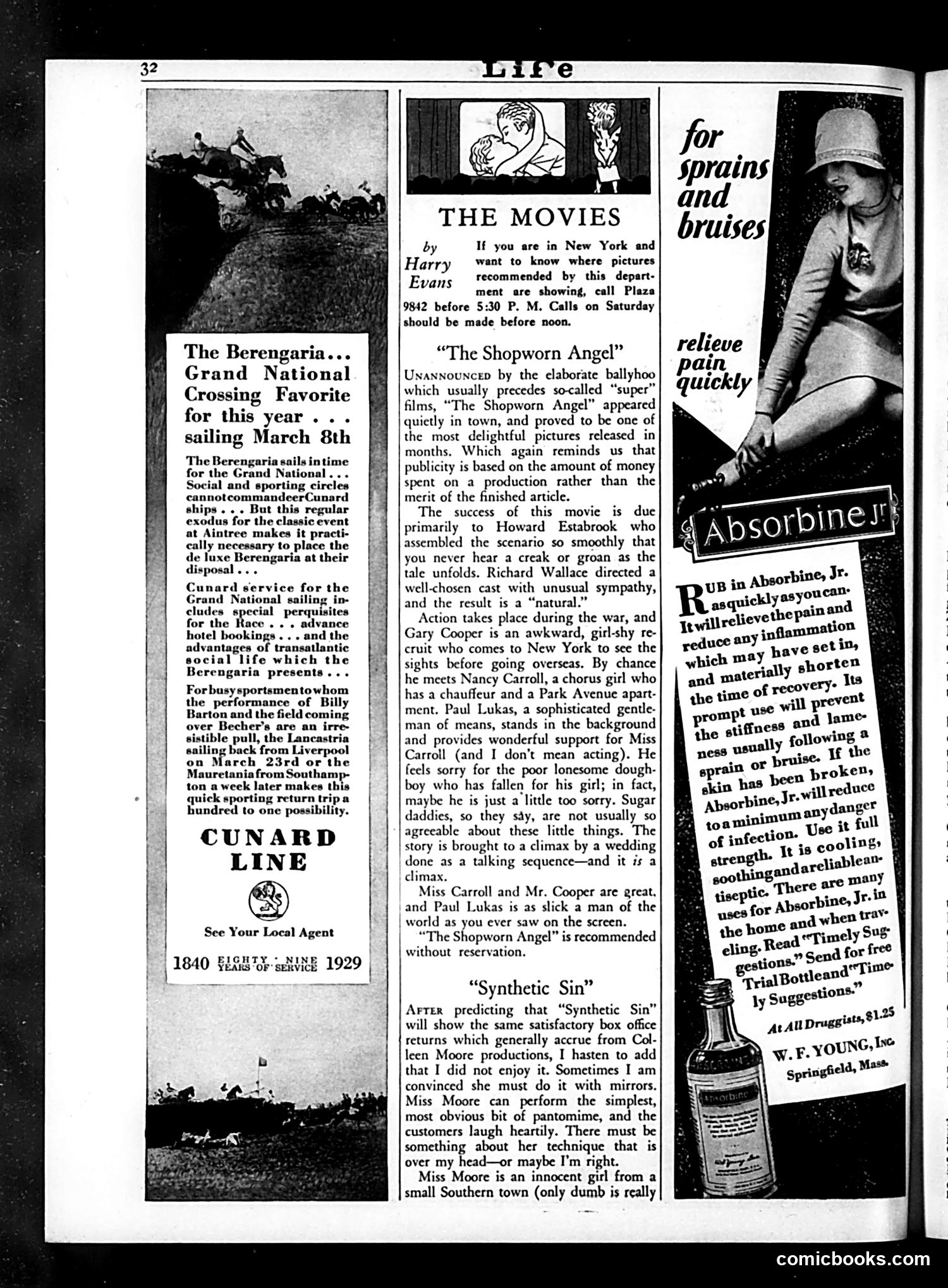 Life — February 1, 1929 — page 34 of 40