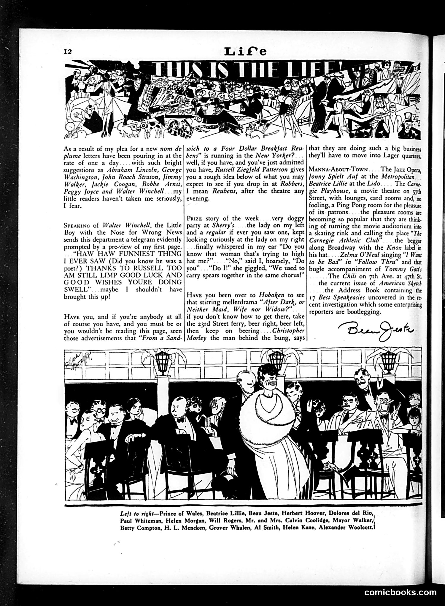 Life — February 8, 1929 — page 14 of 44