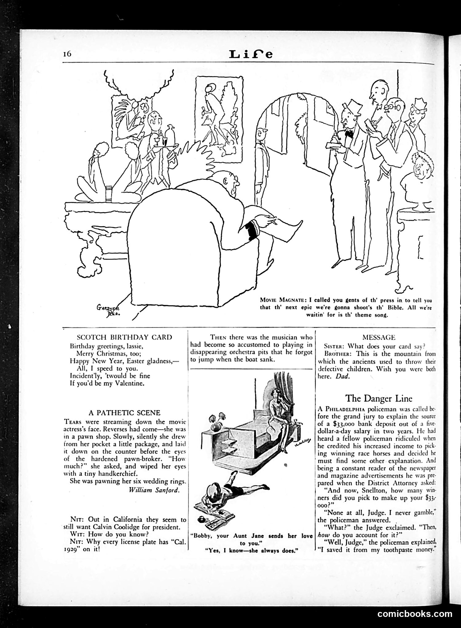 Life — February 8, 1929 — page 18 of 44