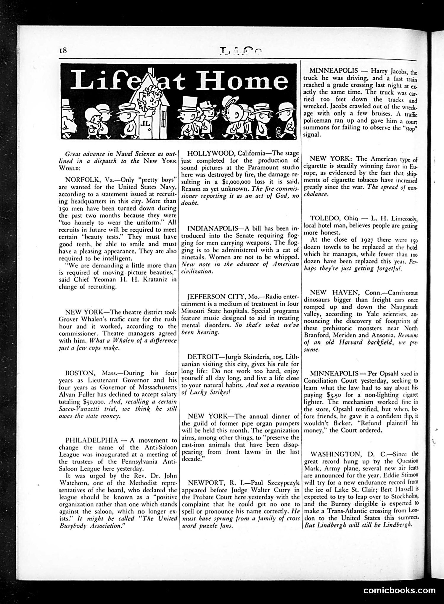 Life — February 8, 1929 — page 20 of 44