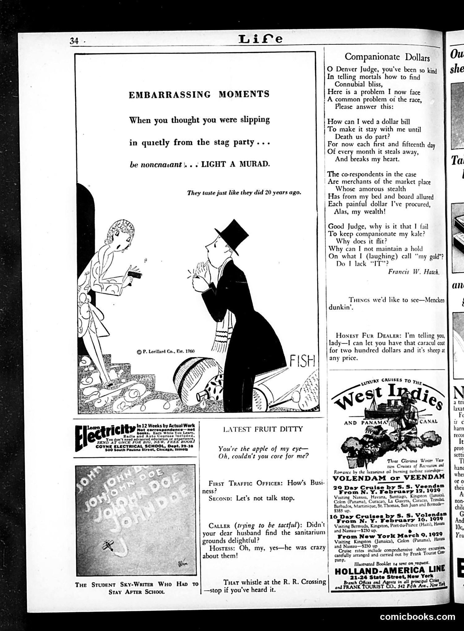 Life — February 8, 1929 — page 36 of 44