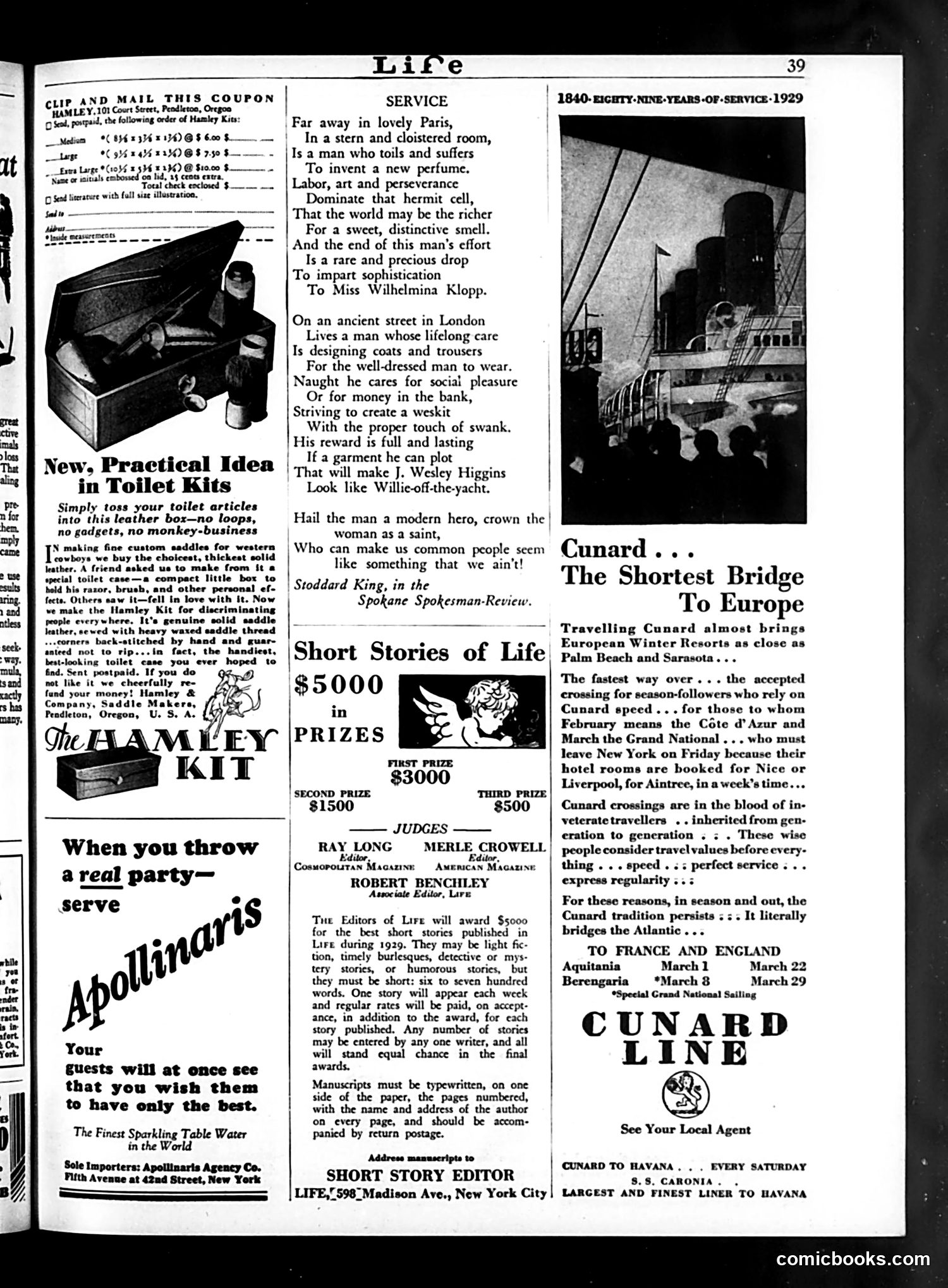 Life — February 15, 1929 — page 41 of 44