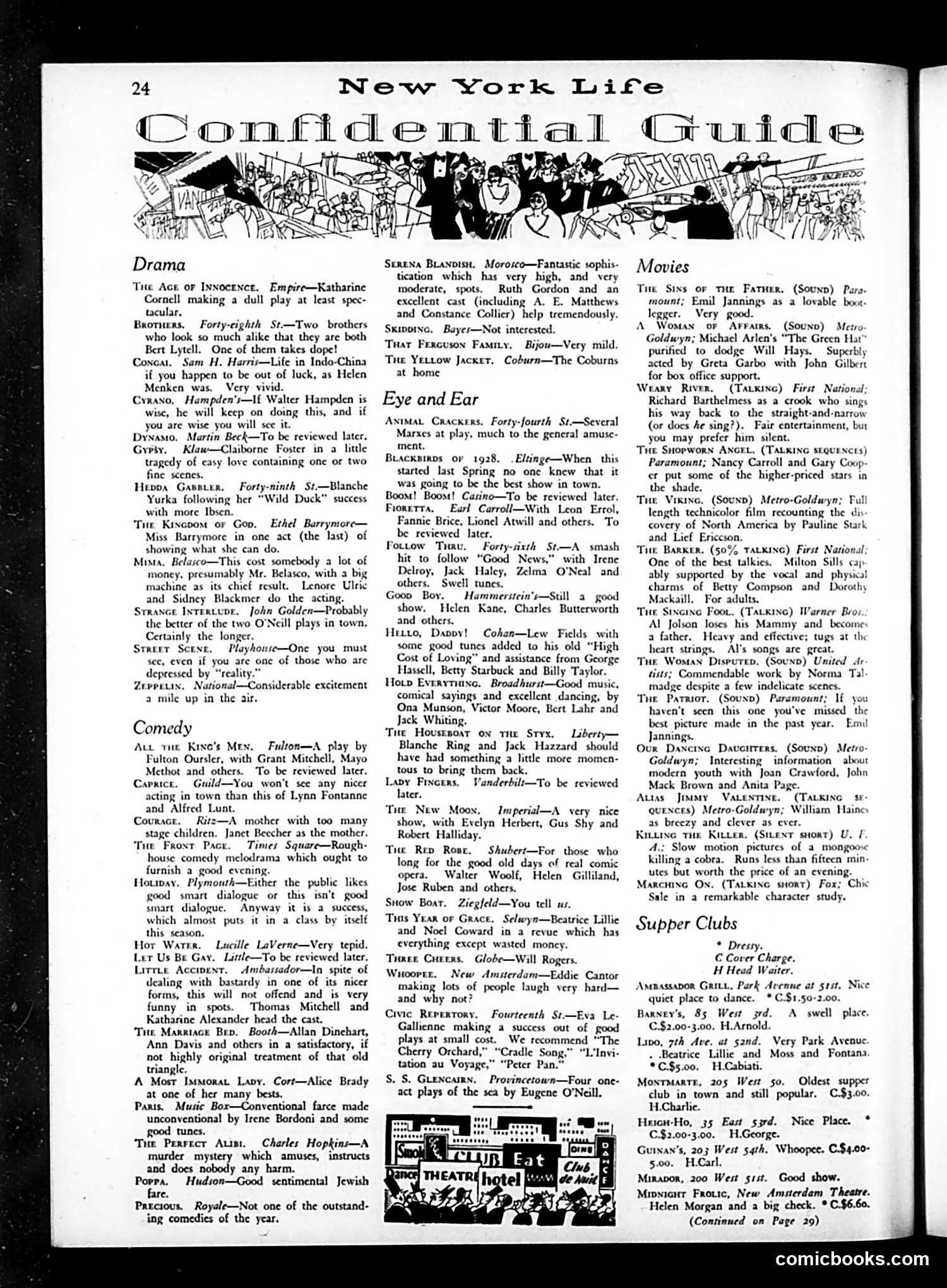 Life — March 1, 1929 — page 26 of 36
