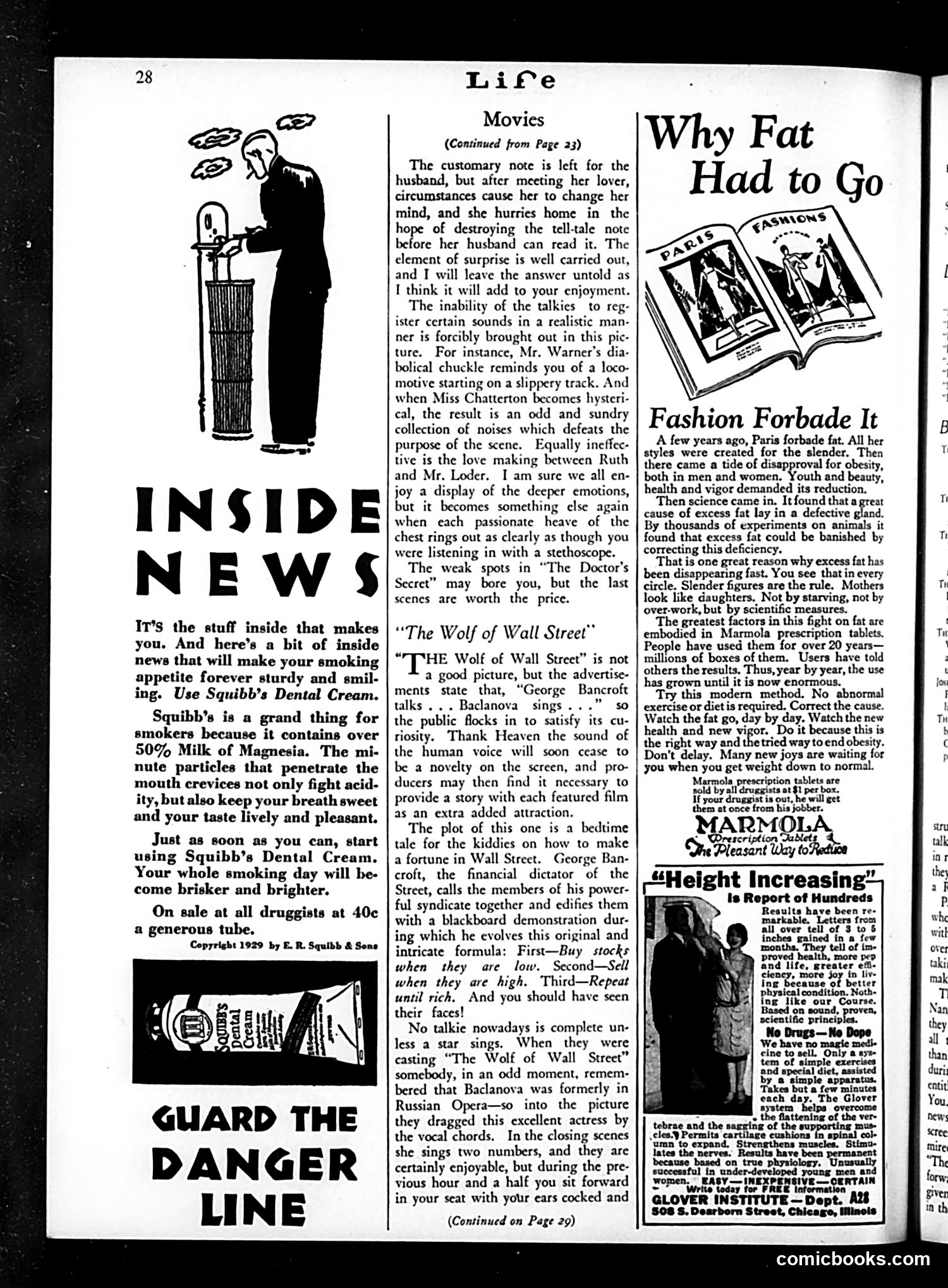 Life — March 1, 1929 — page 30 of 36