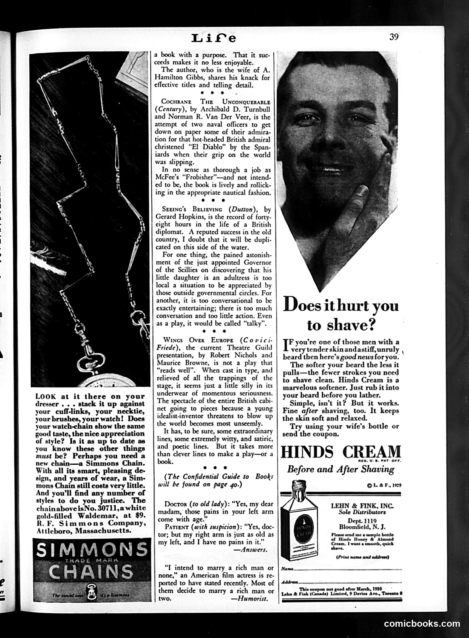 Life — March 8, 1929 — page 41 of 44