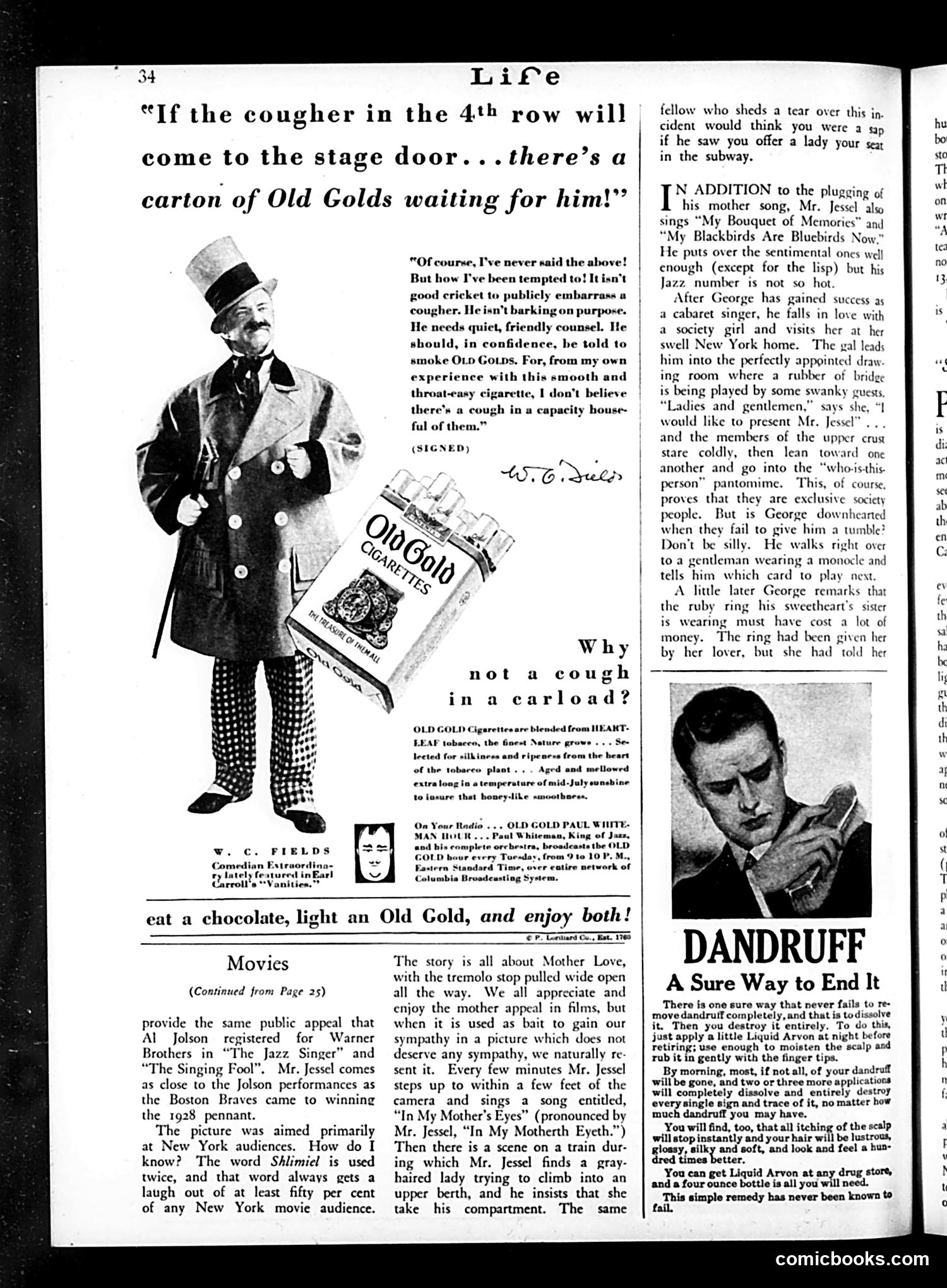 Life — March 15, 1929 — page 36 of 44