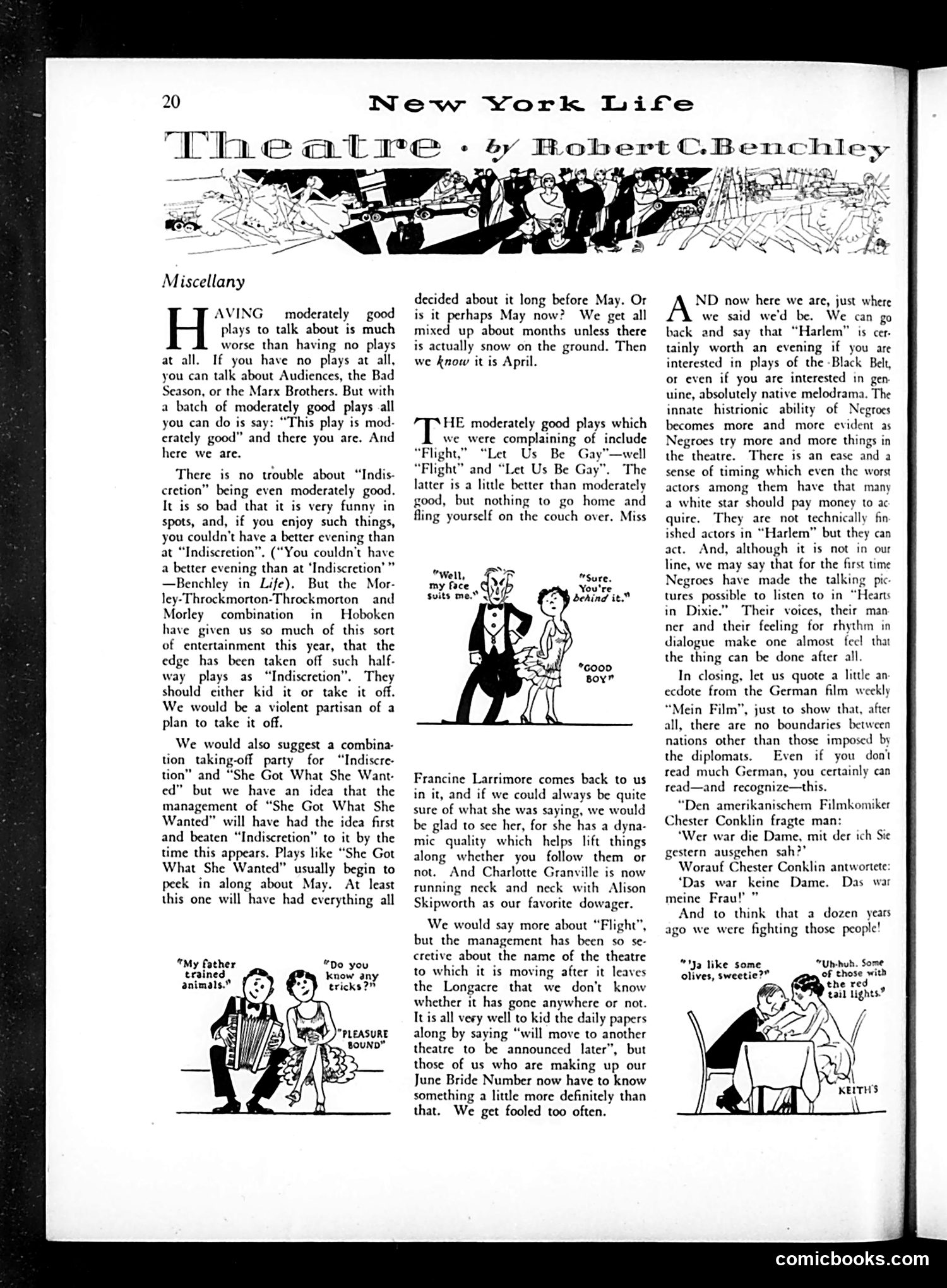 Life — March 22, 1929 — page 22 of 36