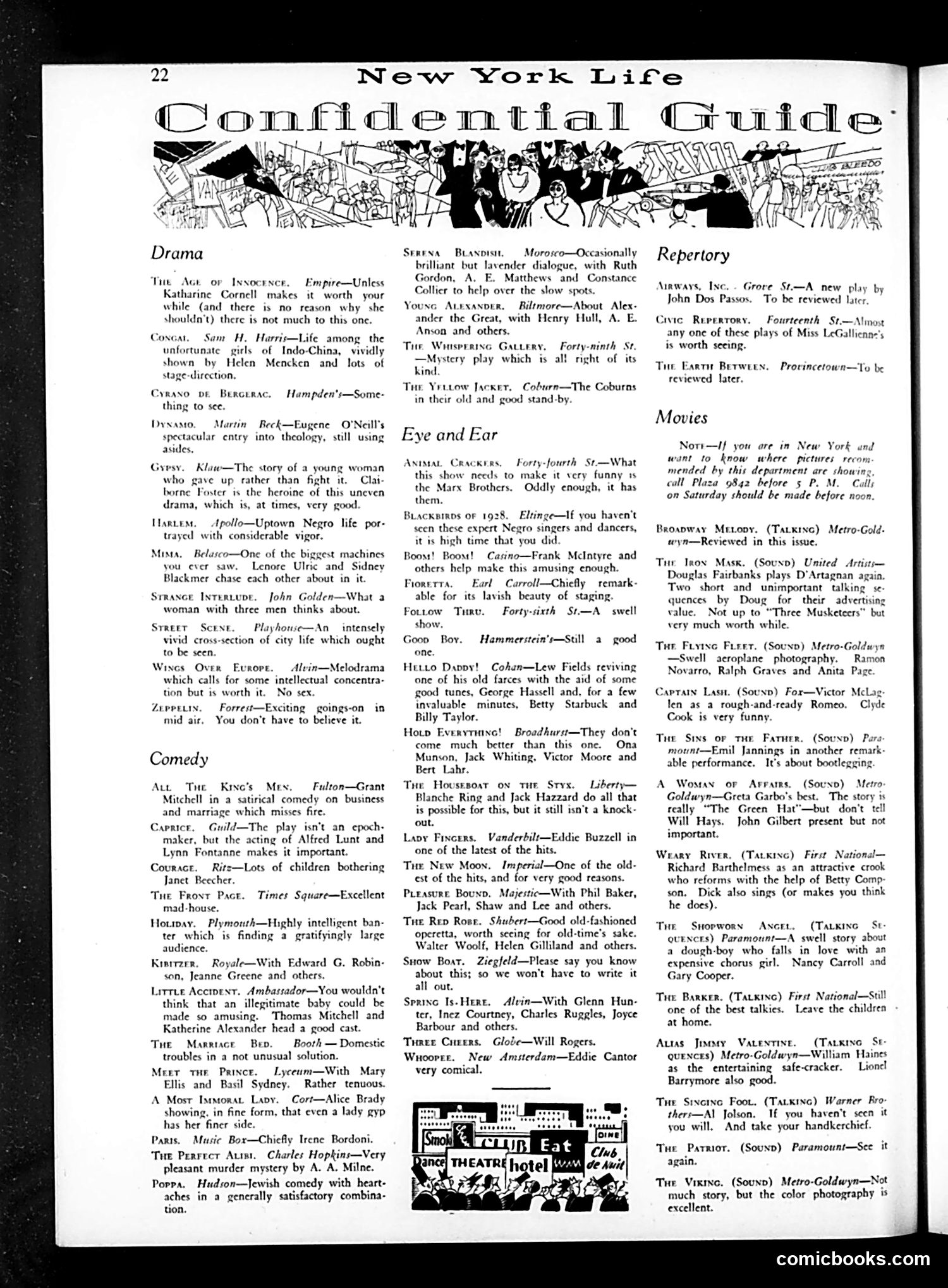 Life — March 22, 1929 — page 24 of 36