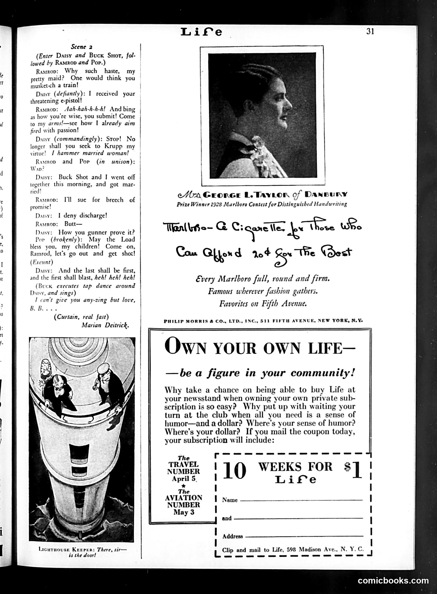 Life — March 22, 1929 — page 33 of 36