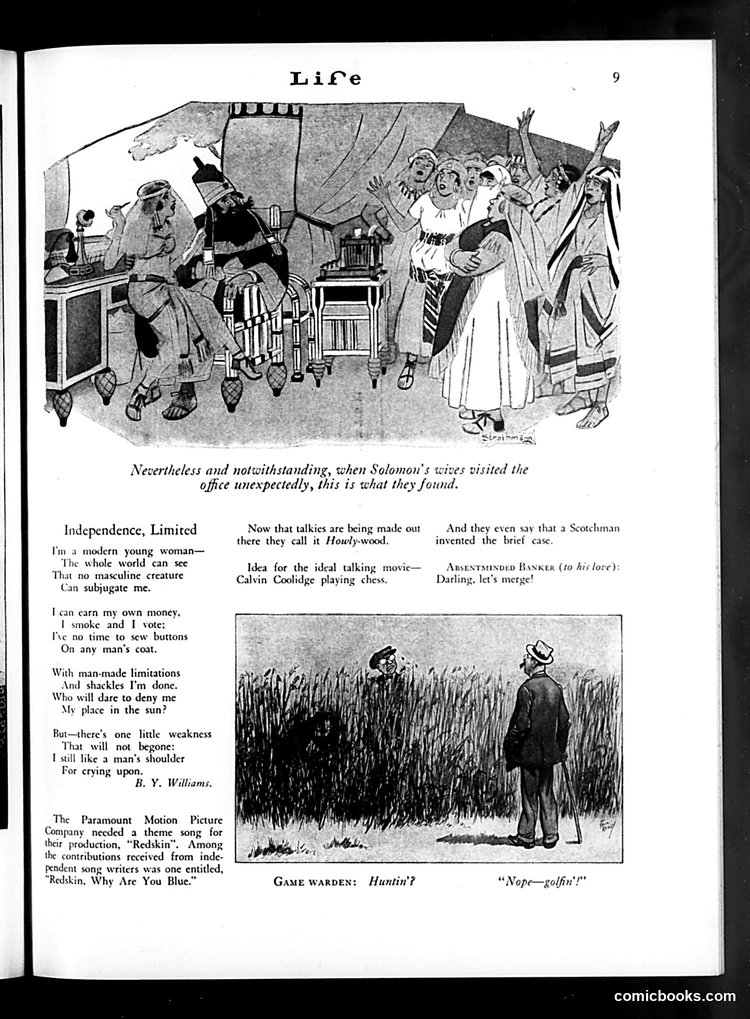 Life — March 29, 1929 — page 11 of 36