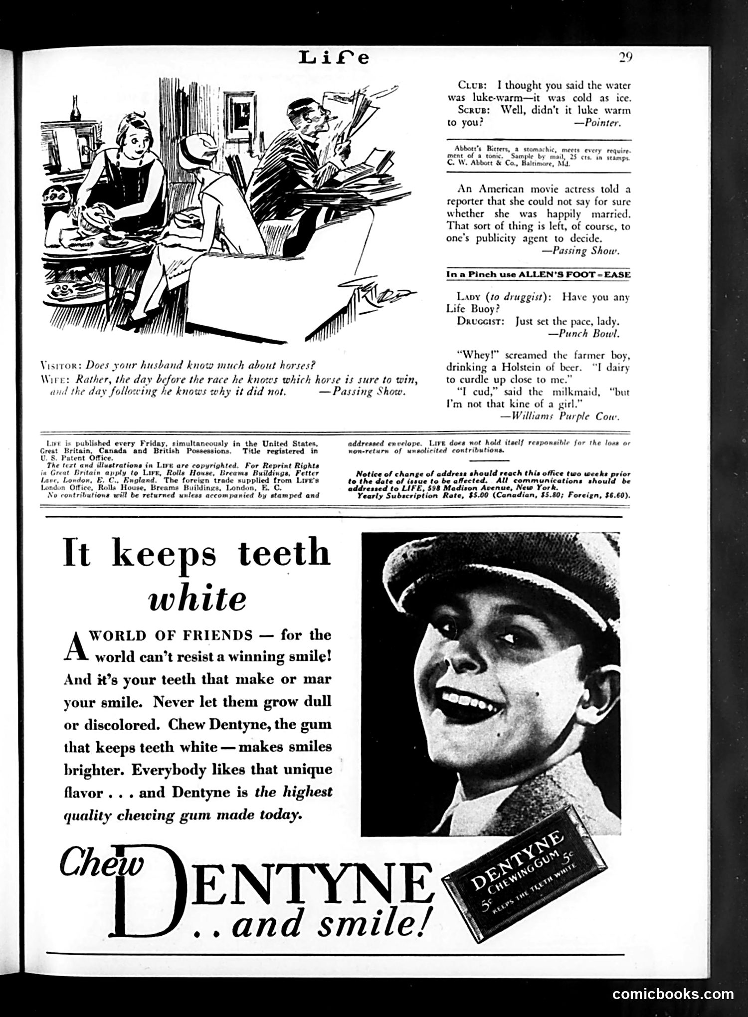 Life — March 29, 1929 — page 31 of 36