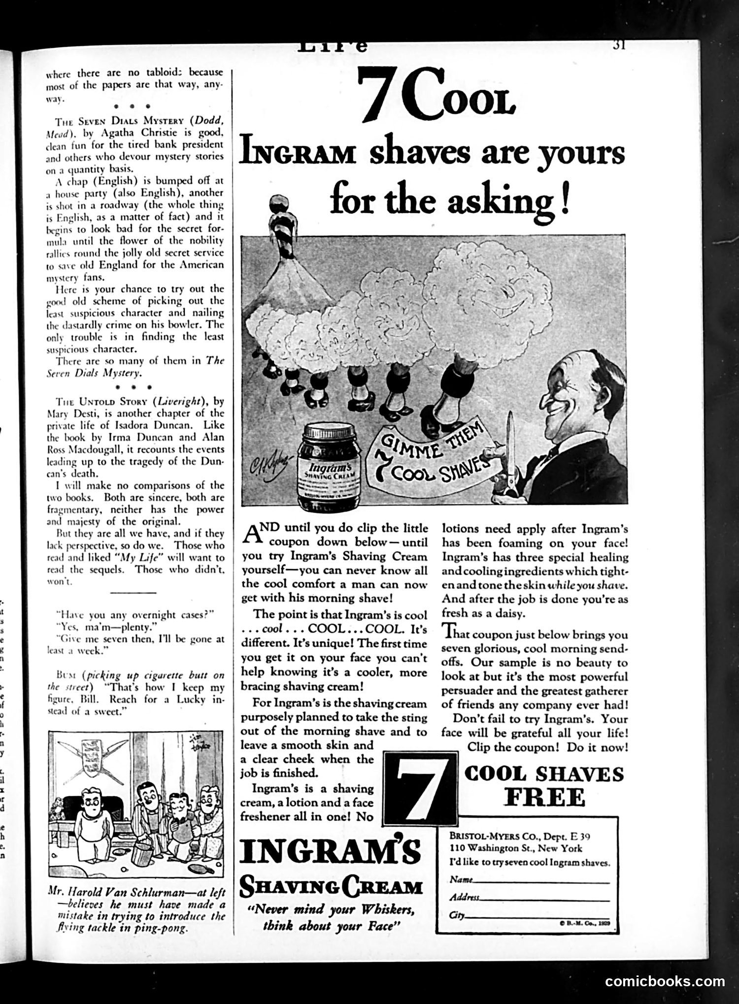 Life — March 29, 1929 — page 33 of 36