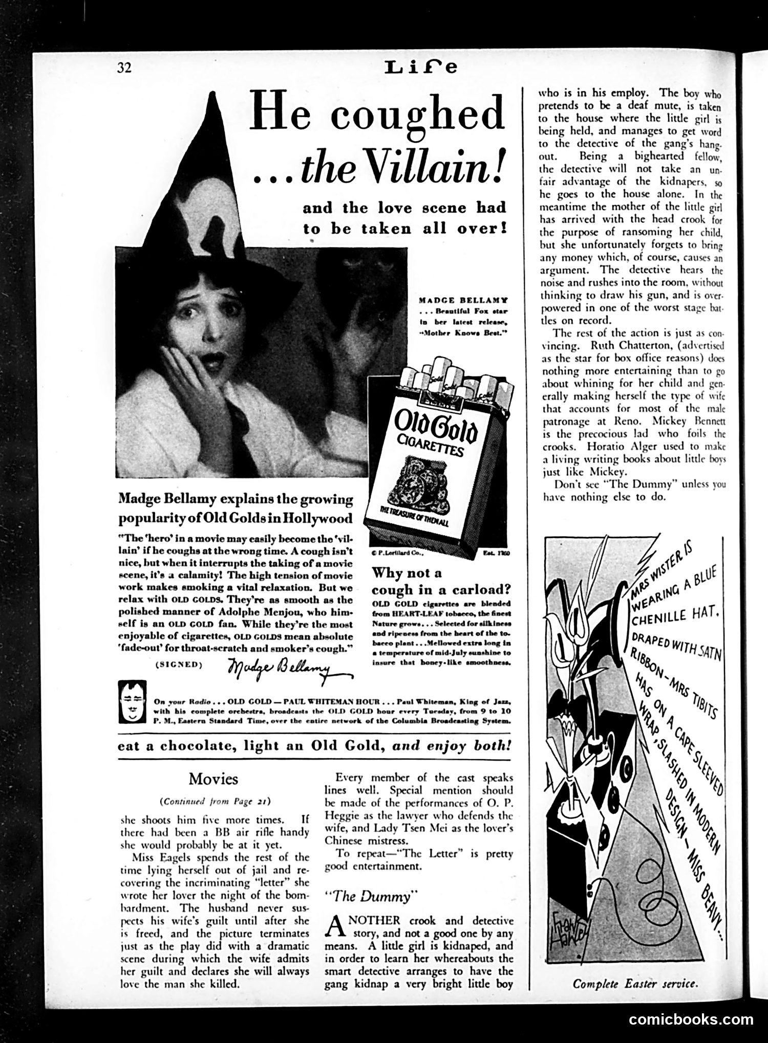 Life — March 29, 1929 — page 34 of 36