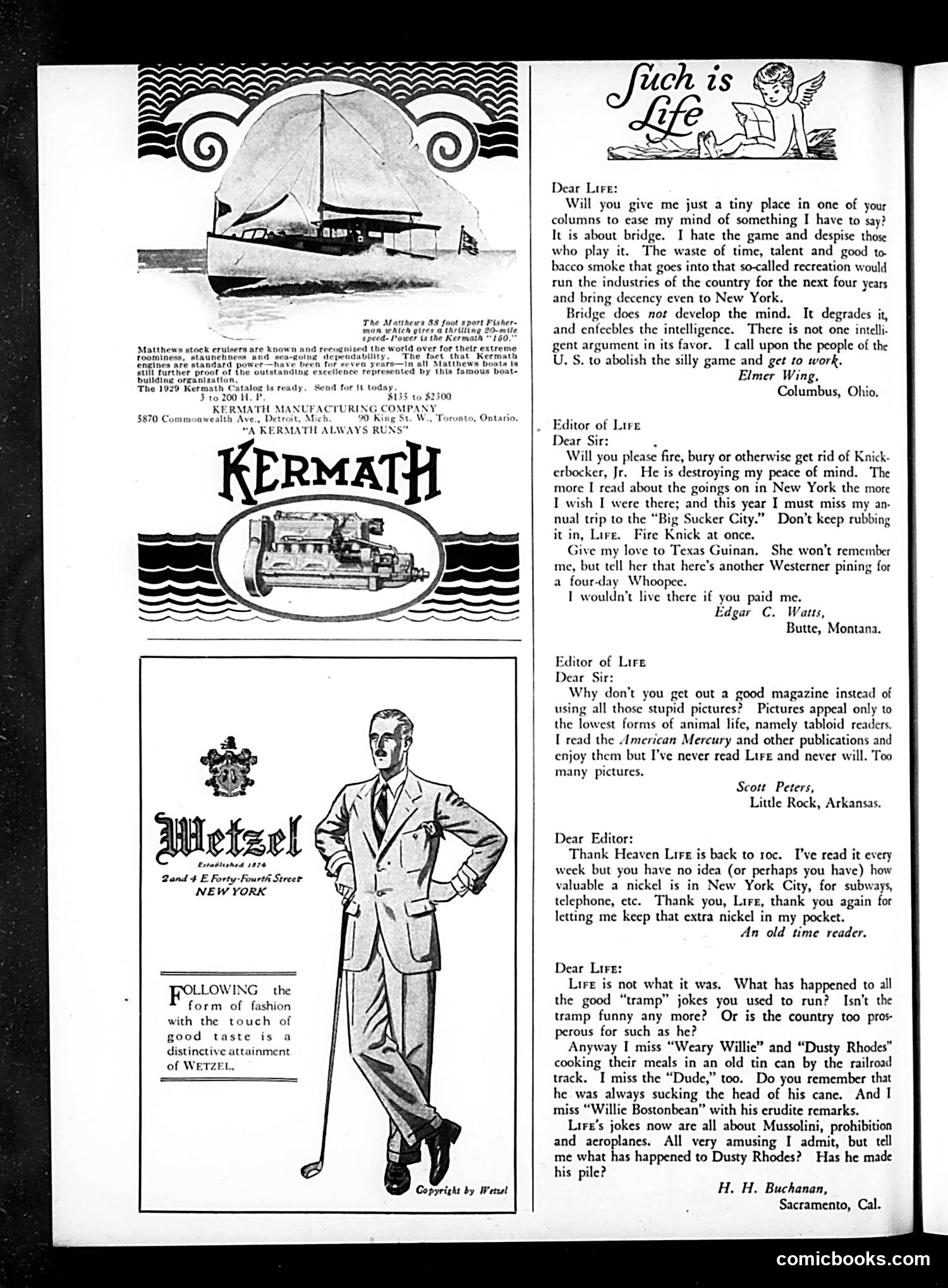 Life — April 5, 1929 — page 54 of 56