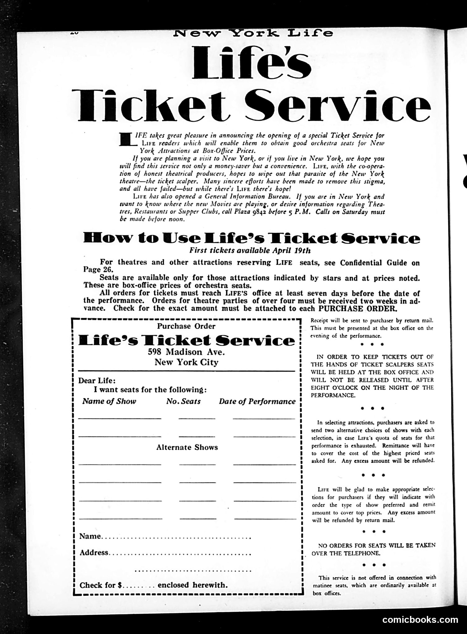 Life — April 12, 1929 — page 30 of 44