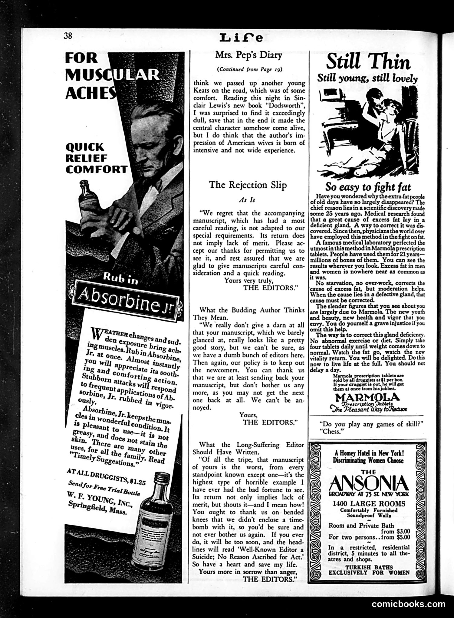 Life — April 12, 1929 — page 40 of 44