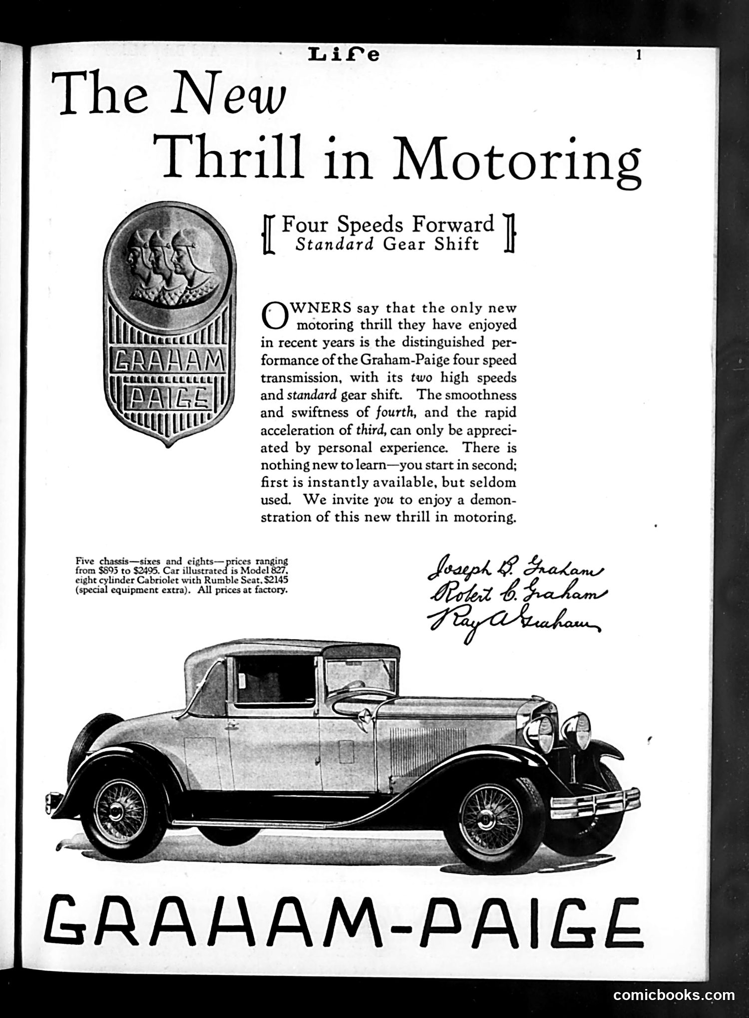 Life — April 19, 1929 — page 3 of 52