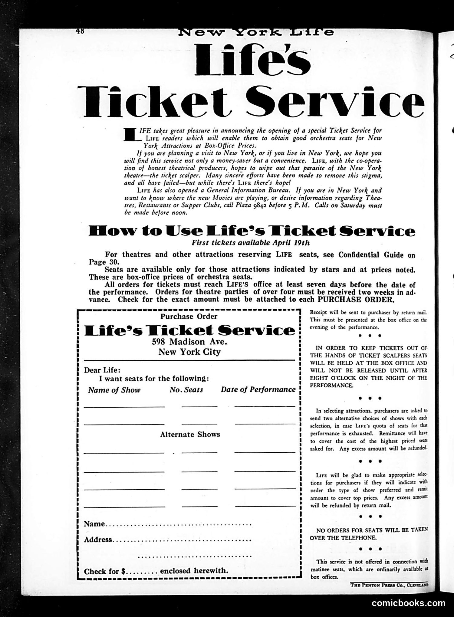 Life — April 19, 1929 — page 50 of 52