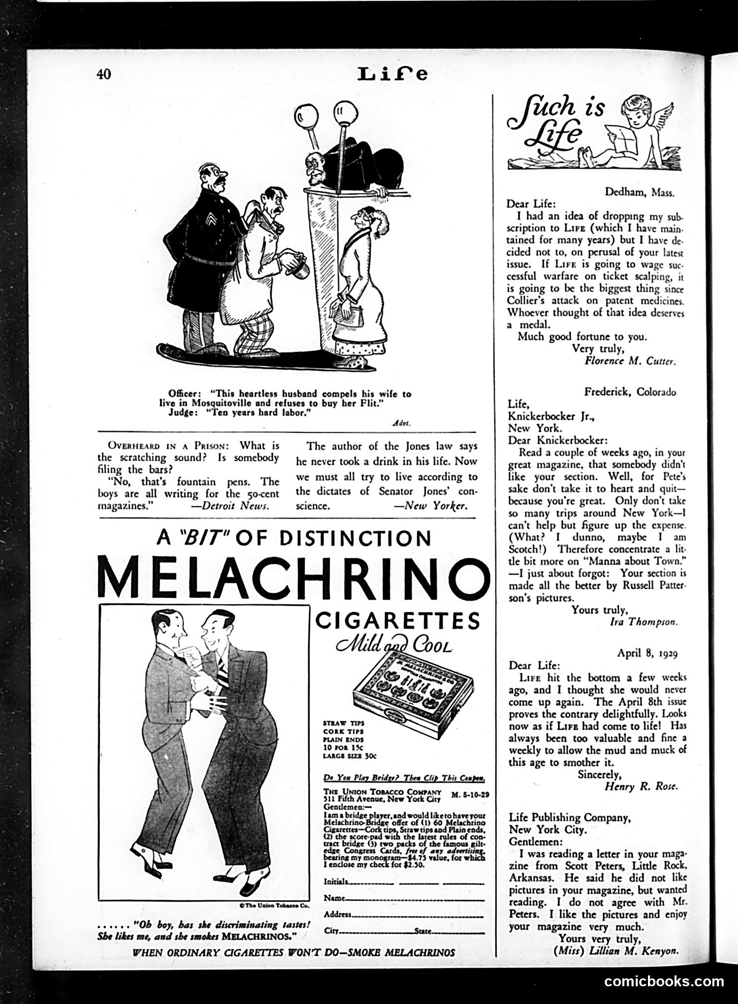 Life — May 10, 1929 — page 42 of 44