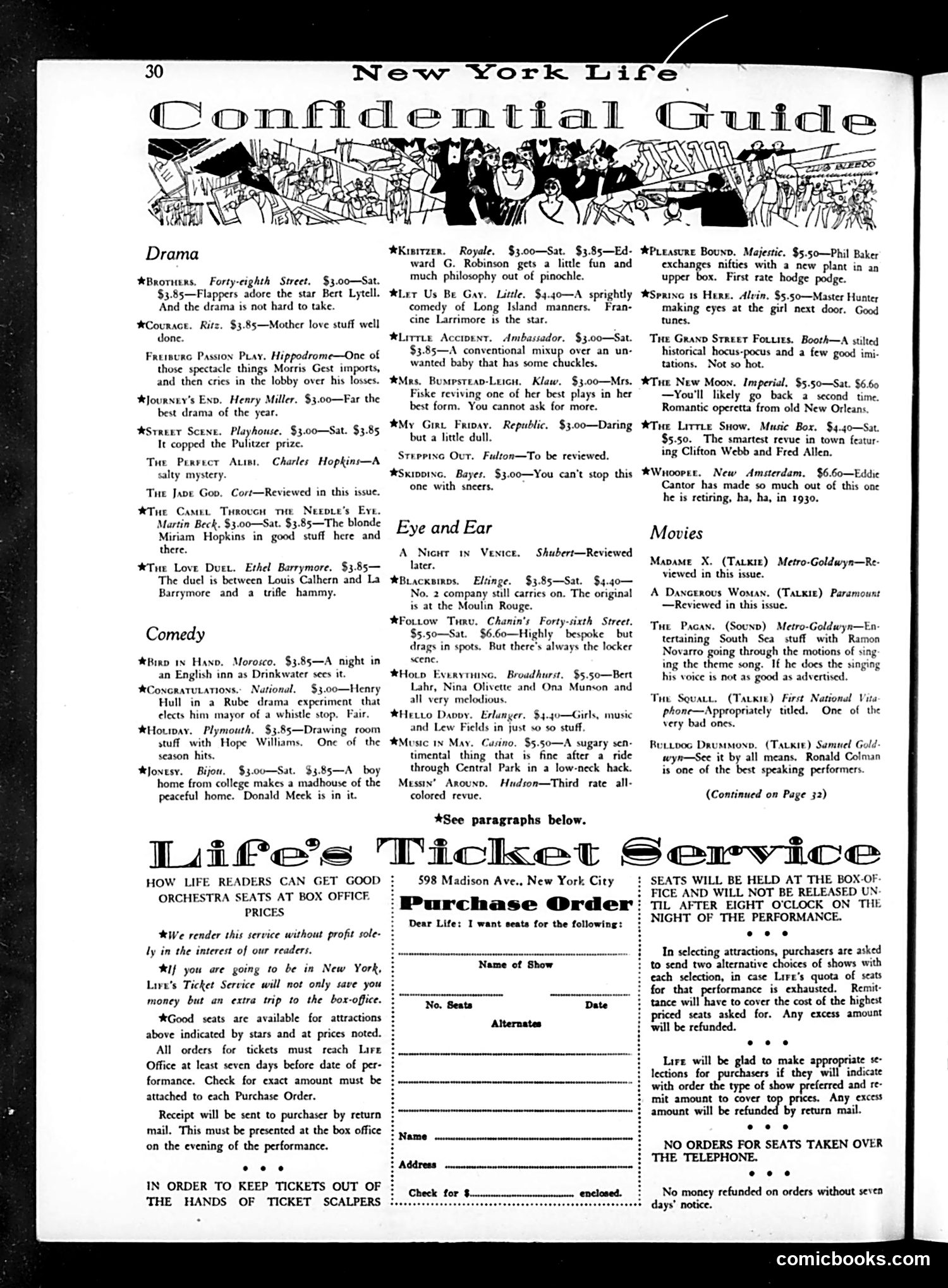 Life — June 7, 1929 — page 32 of 48