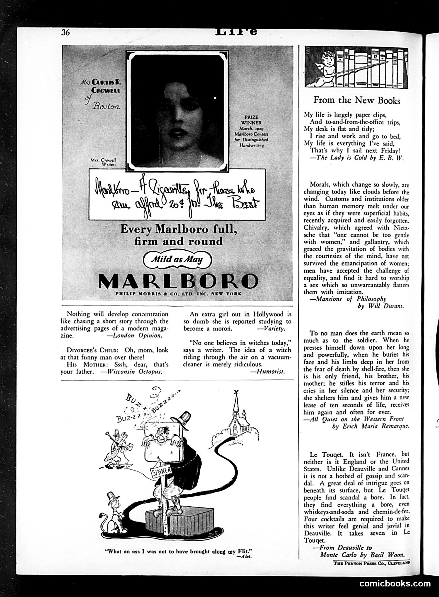 Life — June 21, 1929 — page 38 of 40