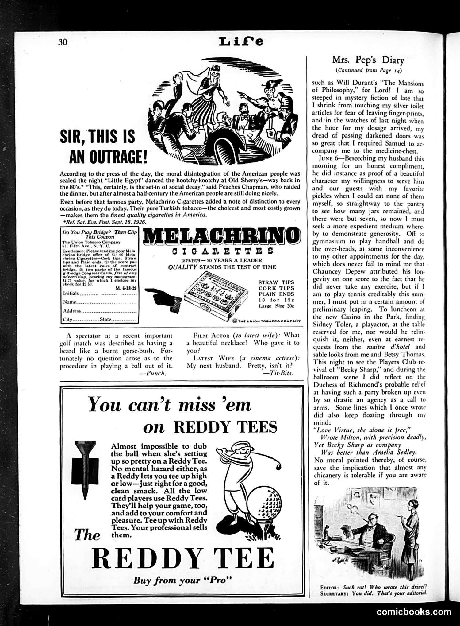 Life — June 28, 1929 — page 32 of 37