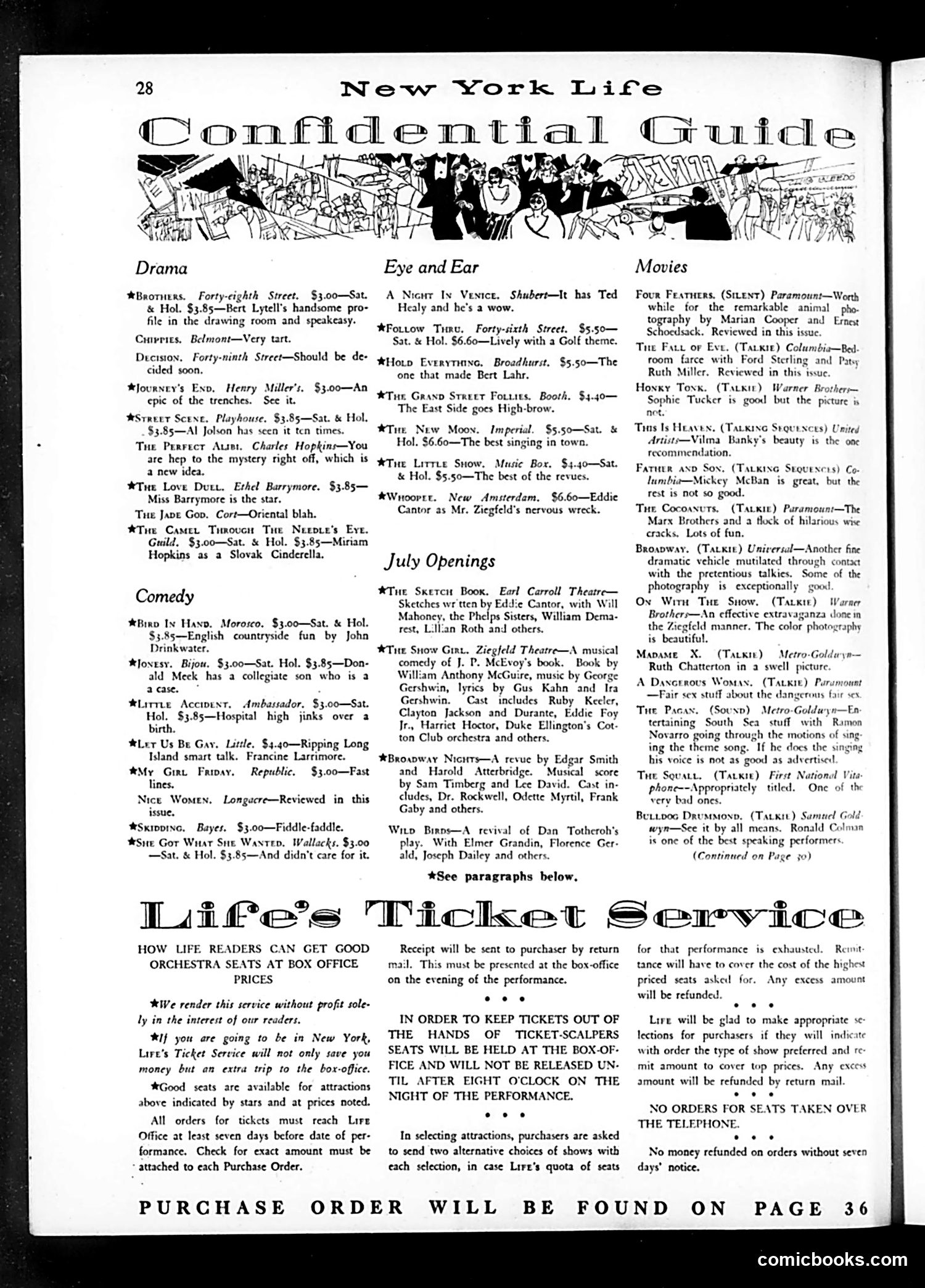 Life — July 5, 1929 — page 30 of 41