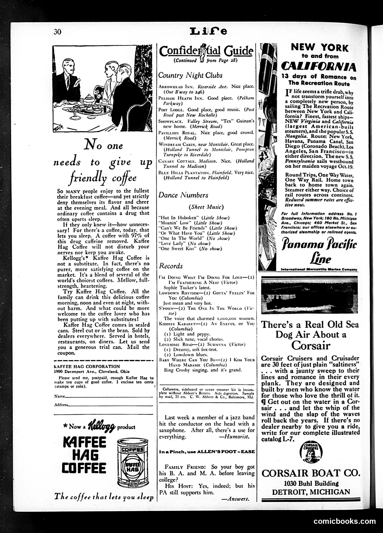 Life — July 5, 1929 — page 32 of 41